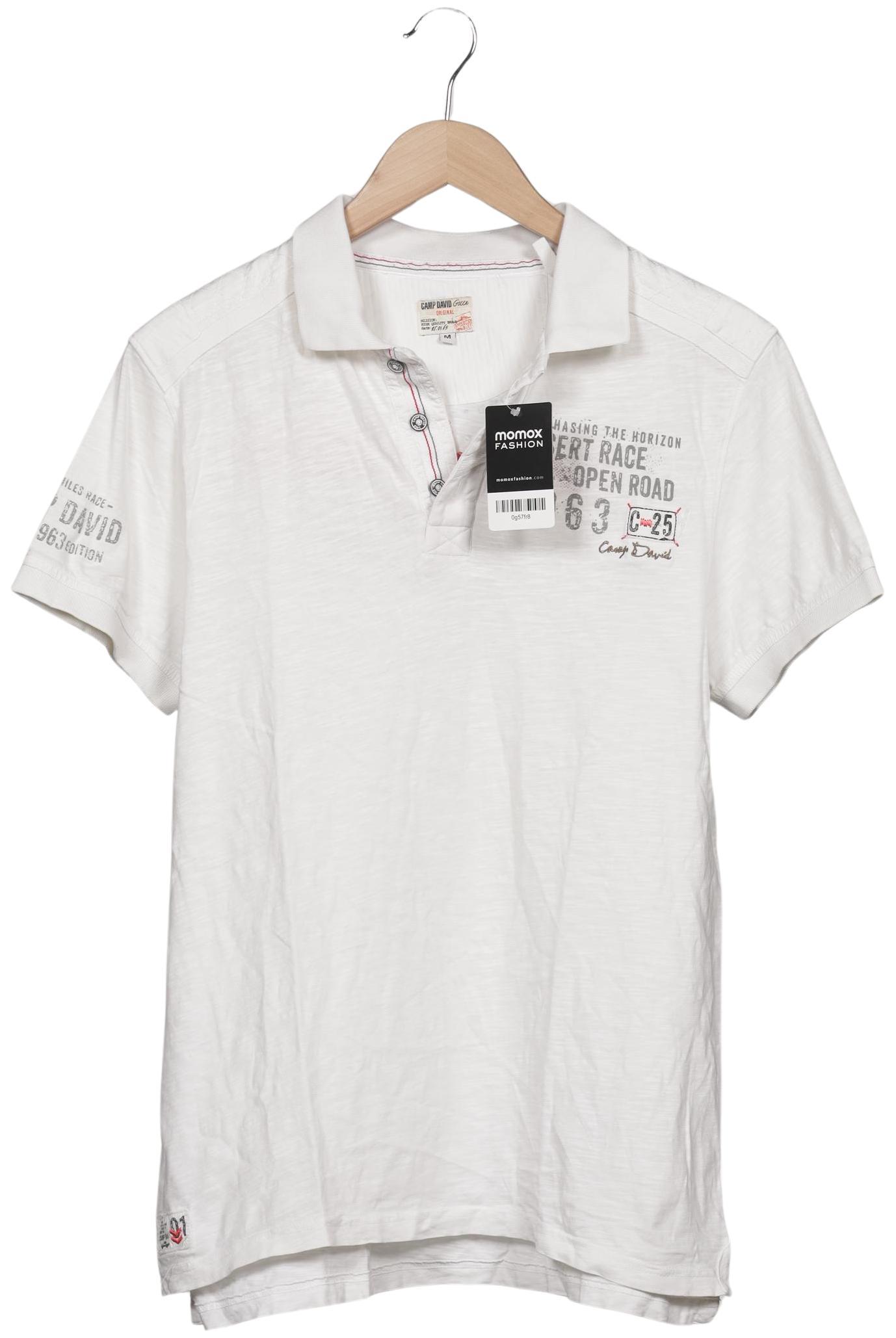 

Camp David Herren Poloshirt, weiß, Gr. 48