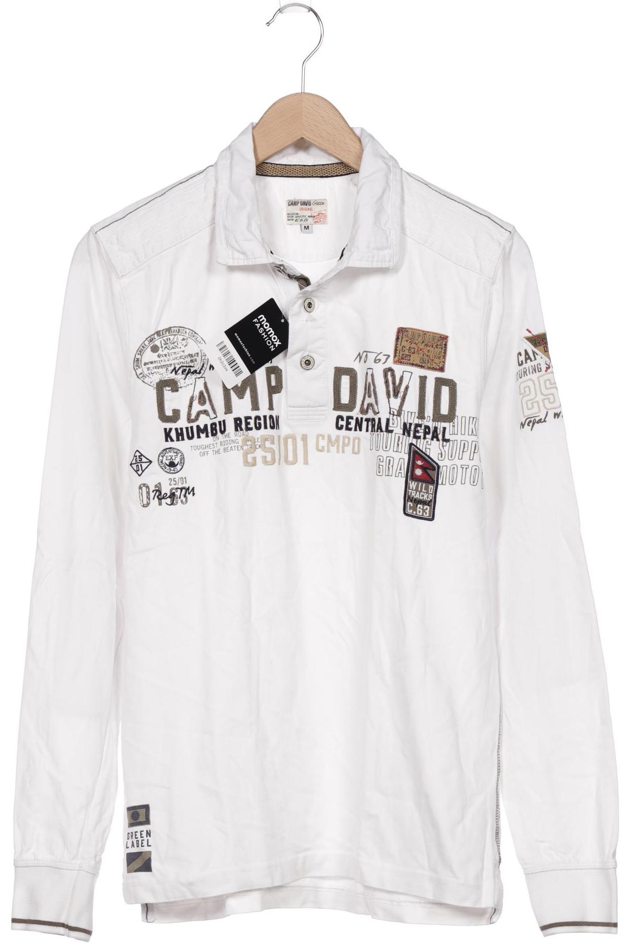 

Camp David Herren Poloshirt, weiß