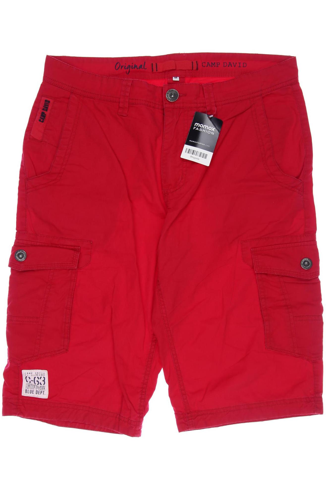 

Camp David Herren Shorts, rot