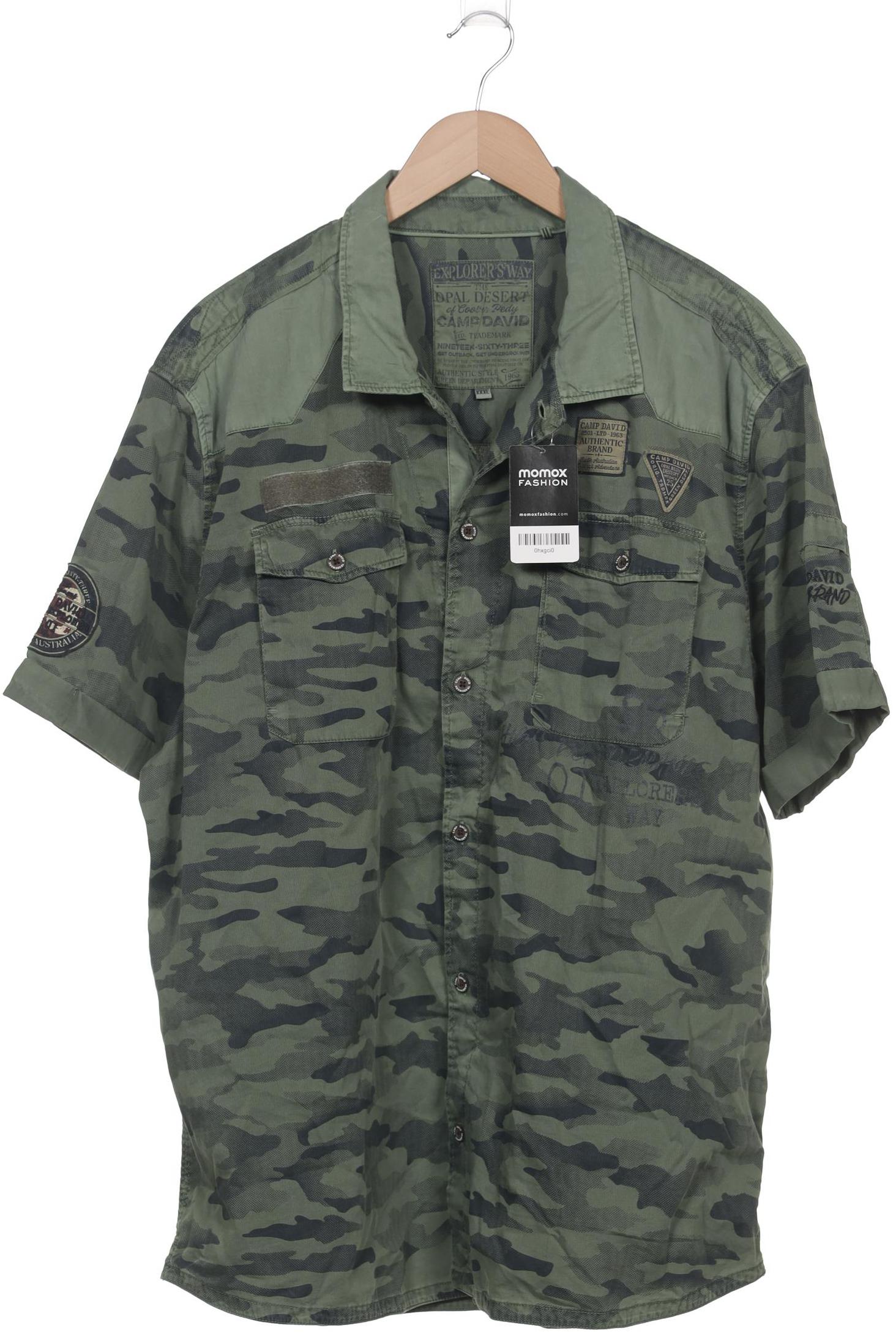 

Camp David Herren Hemd, grün, Gr. 58