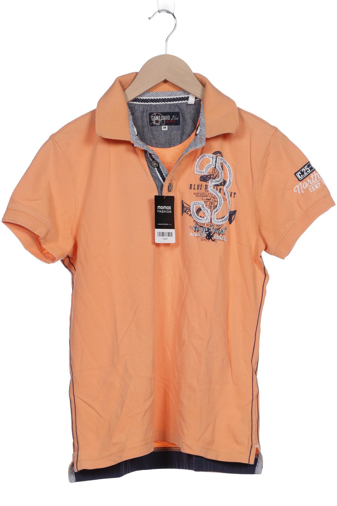 

Camp David Herren Poloshirt, orange, Gr. 48