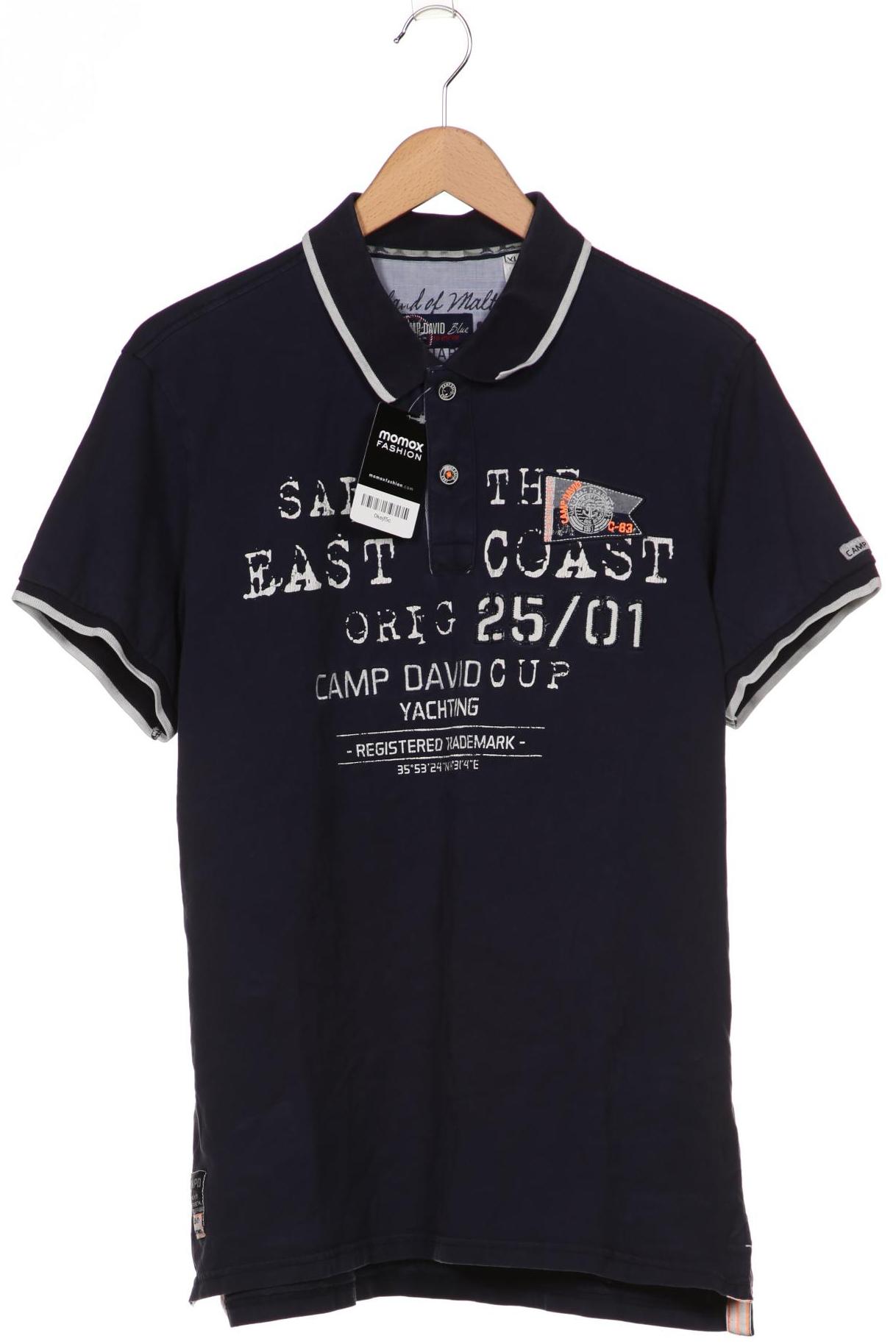 

Camp David Herren Poloshirt, marineblau