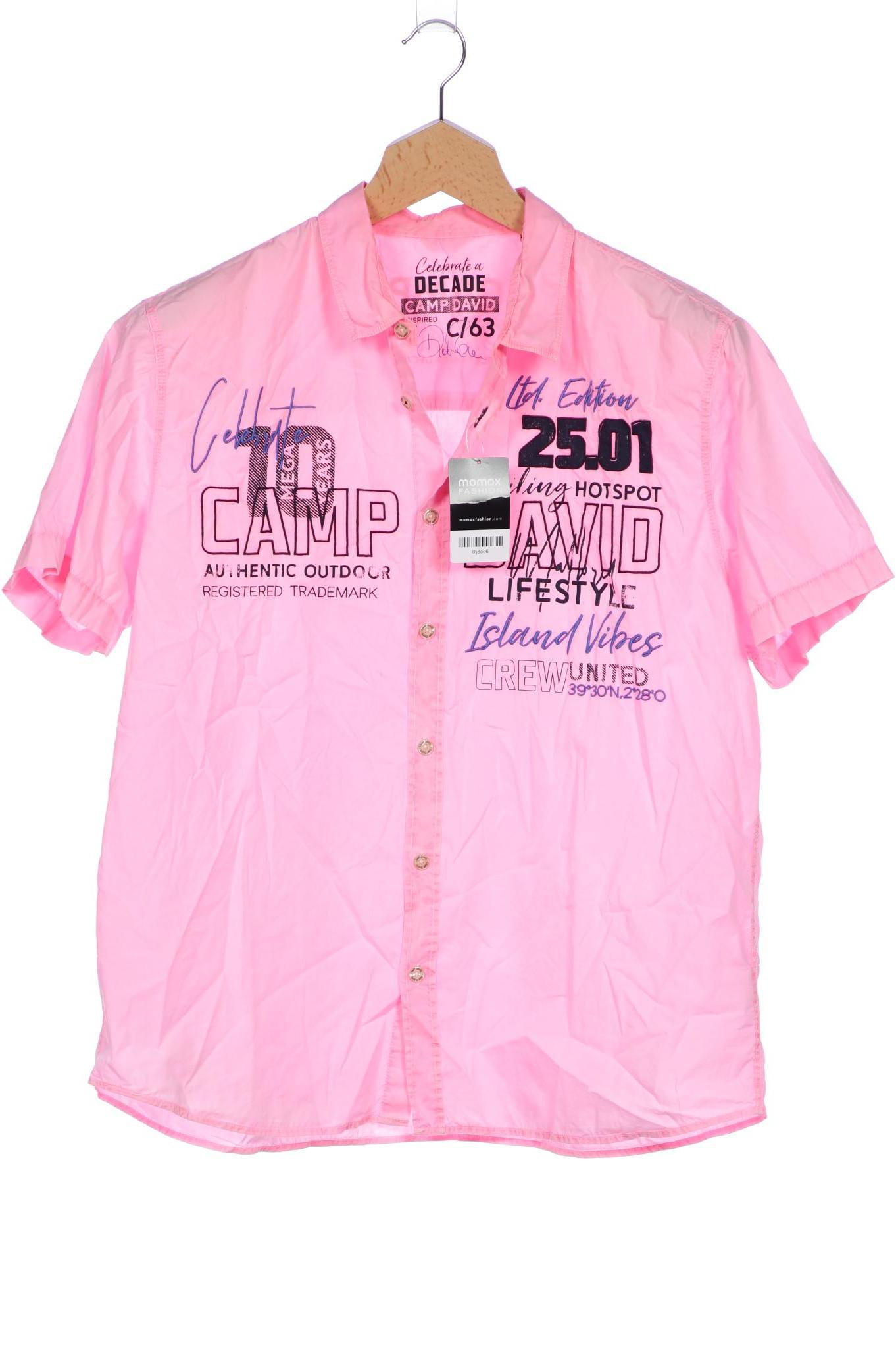 

Camp David Herren Hemd, pink, Gr. 56