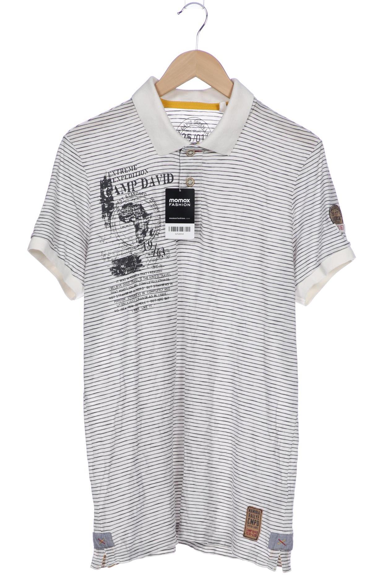 

Camp David Herren Poloshirt, weiß, Gr. 52