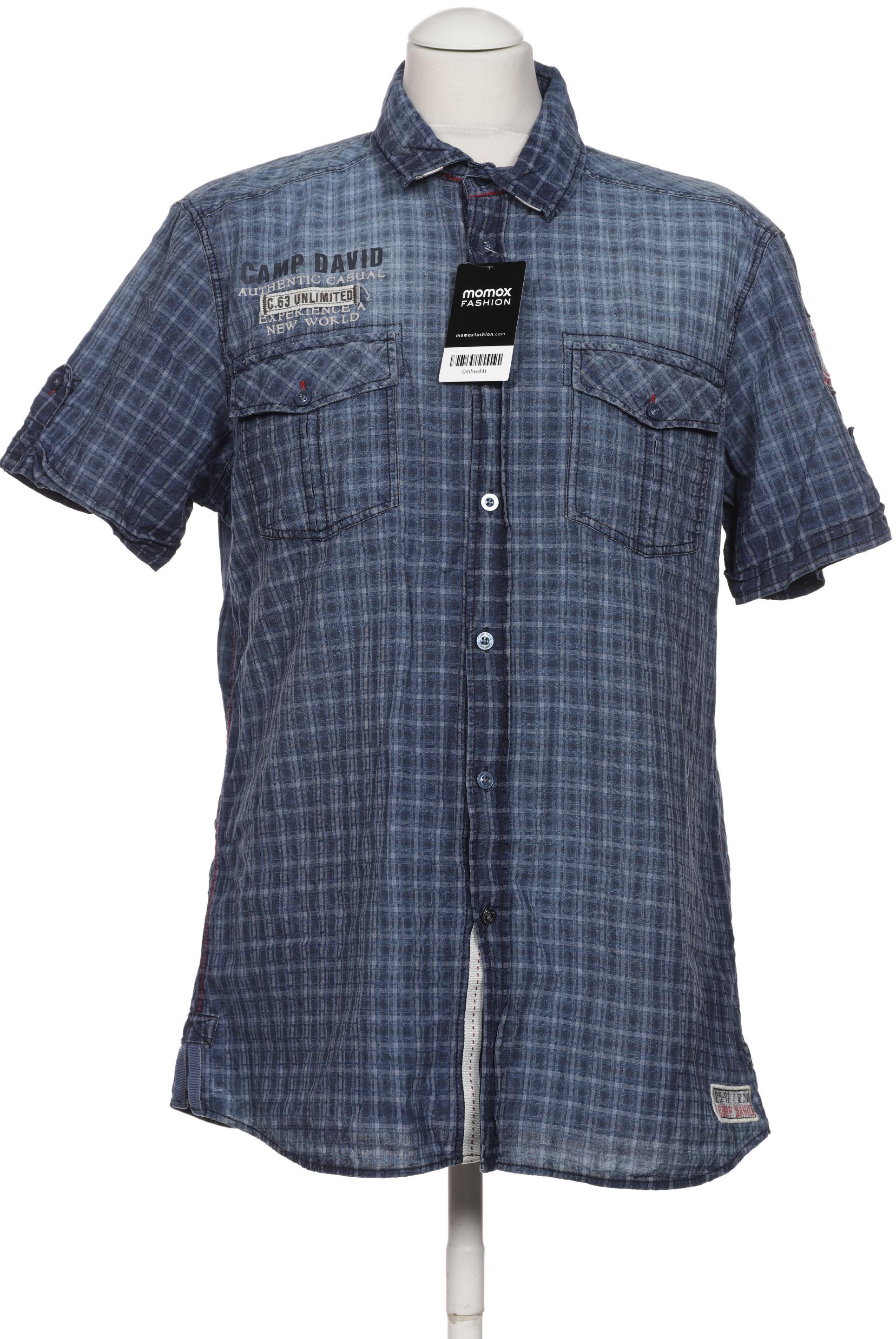 

Camp David Herren Hemd, marineblau