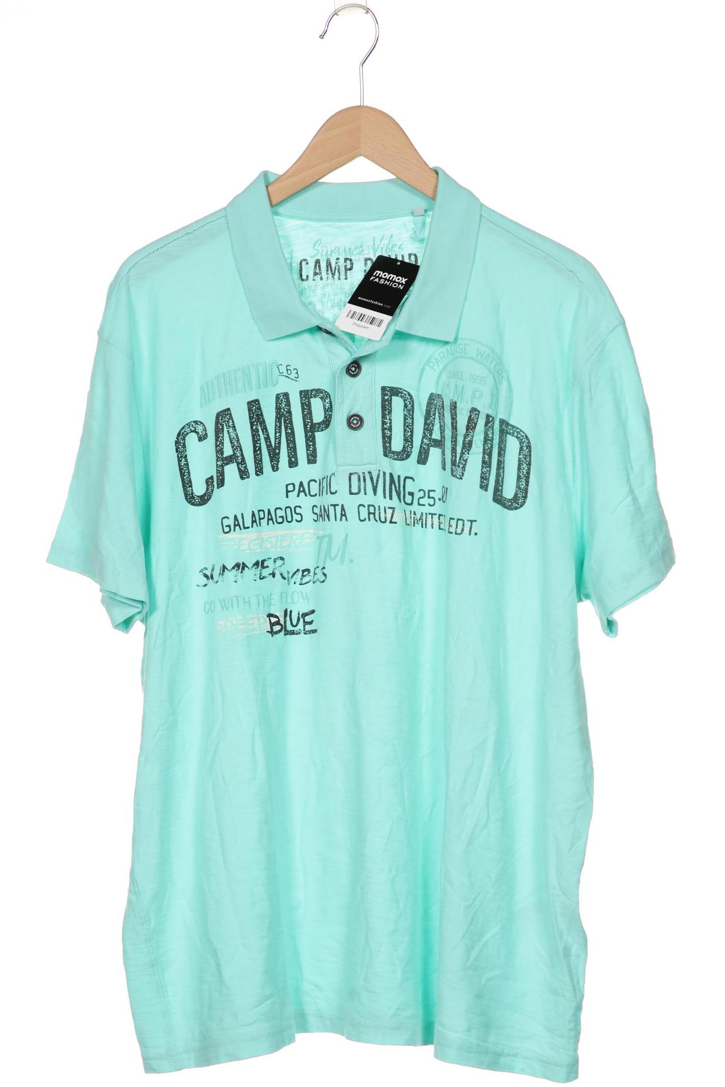 

Camp David Herren Poloshirt, türkis