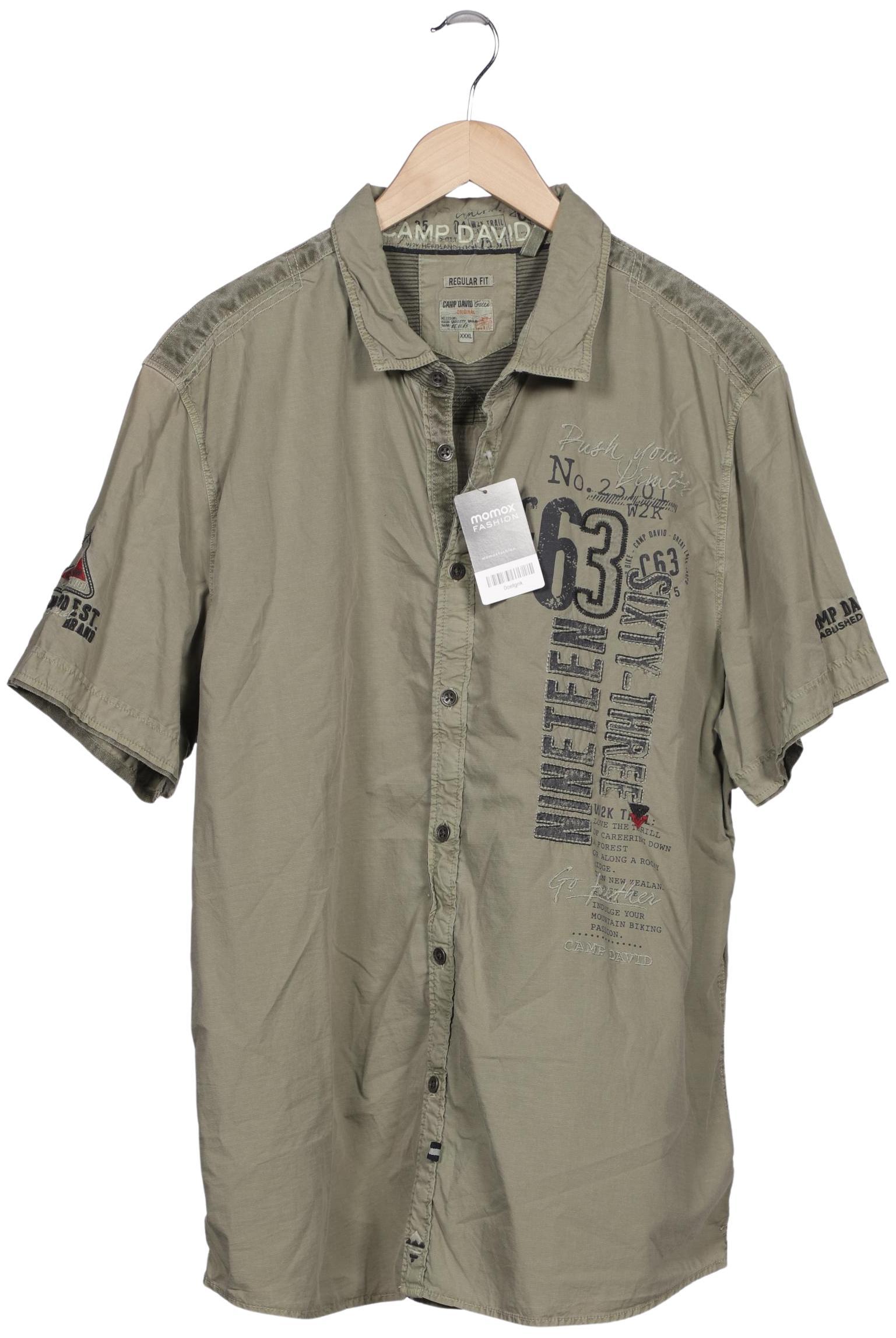 

Camp David Herren Hemd, grün, Gr. 58