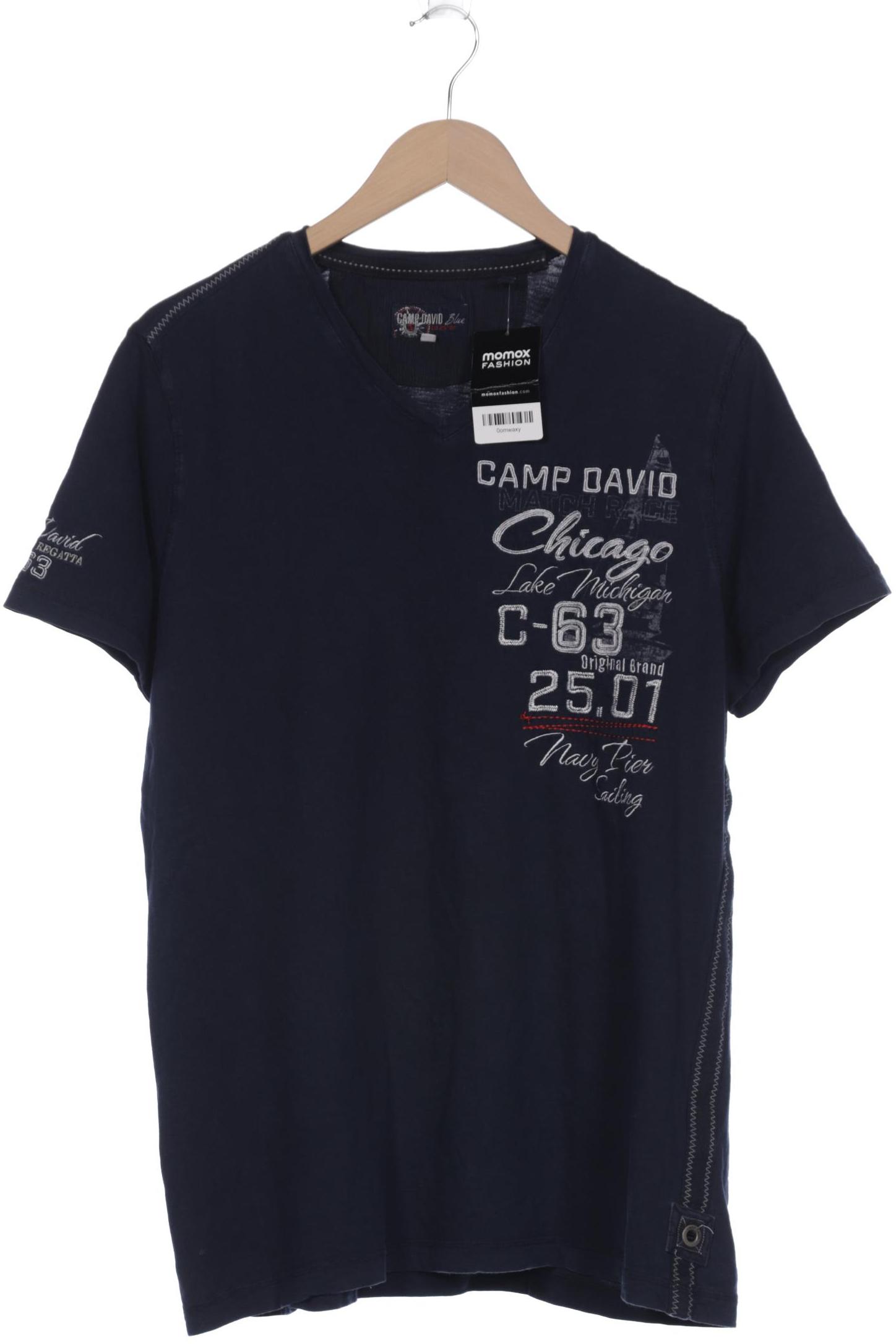 

Camp David Herren T-Shirt, marineblau