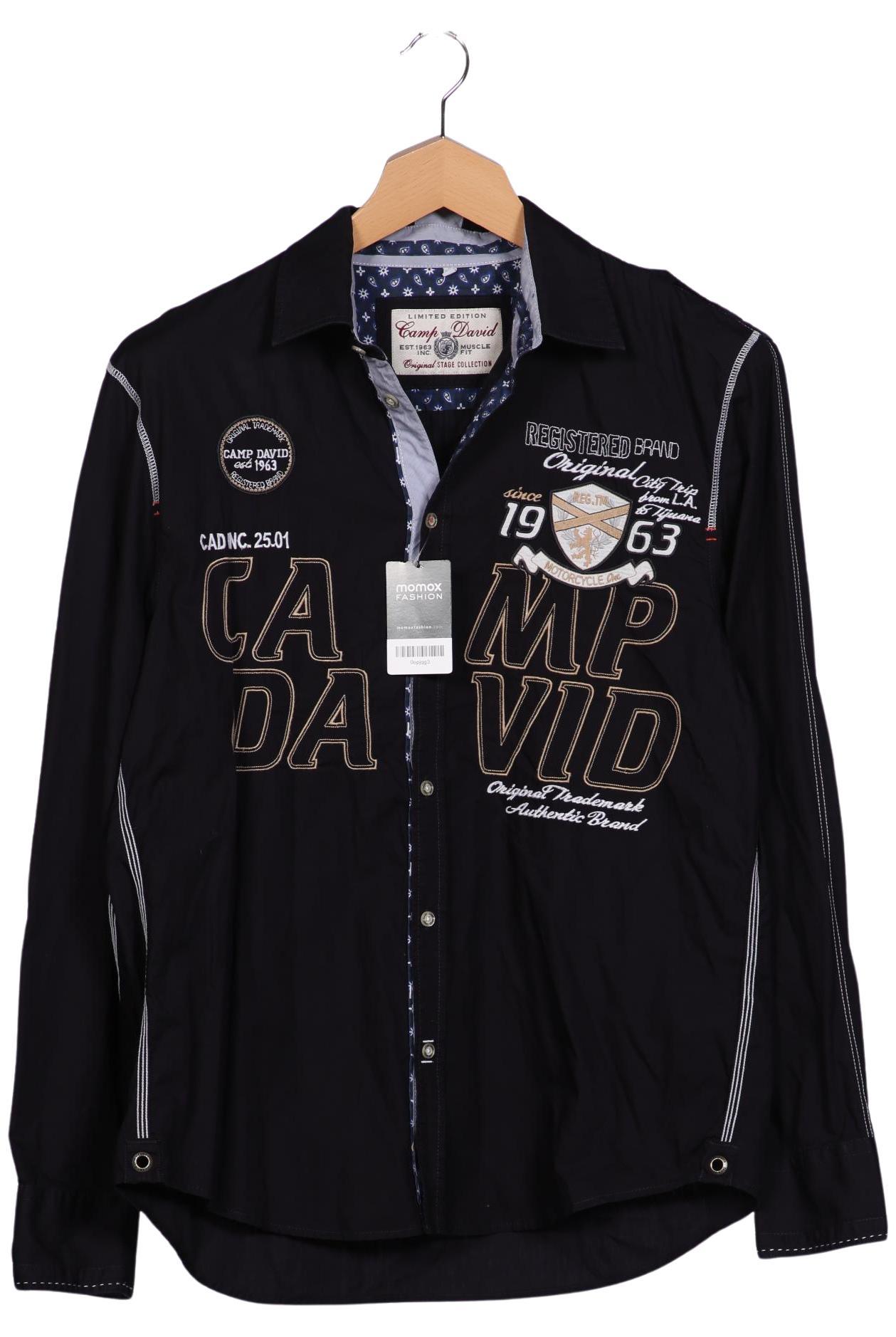 

Camp David Herren Hemd, schwarz, Gr. 56