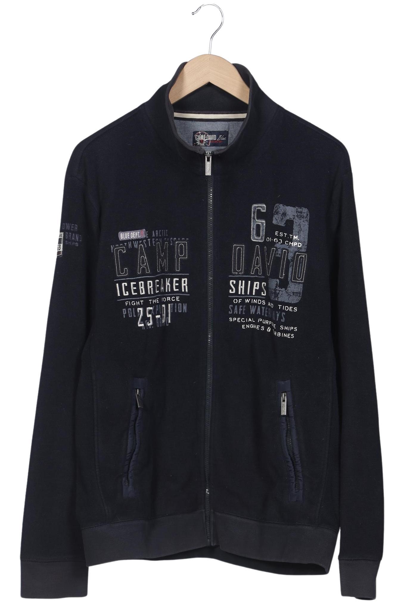 Thumbnail - Camp David Herren Sweatshirt, marineblau, Gr. 54