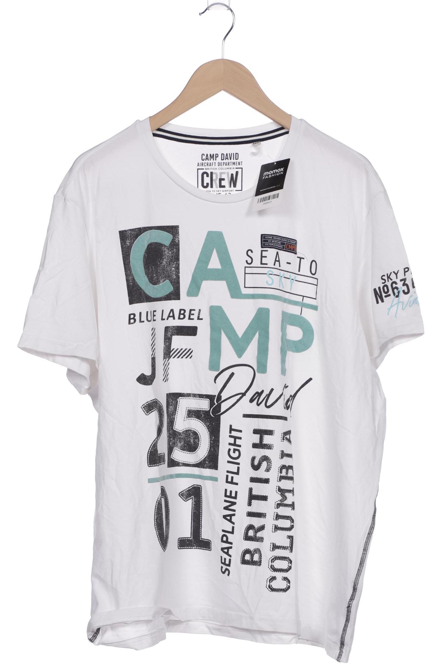 

Camp David Herren T-Shirt, weiß, Gr. 58