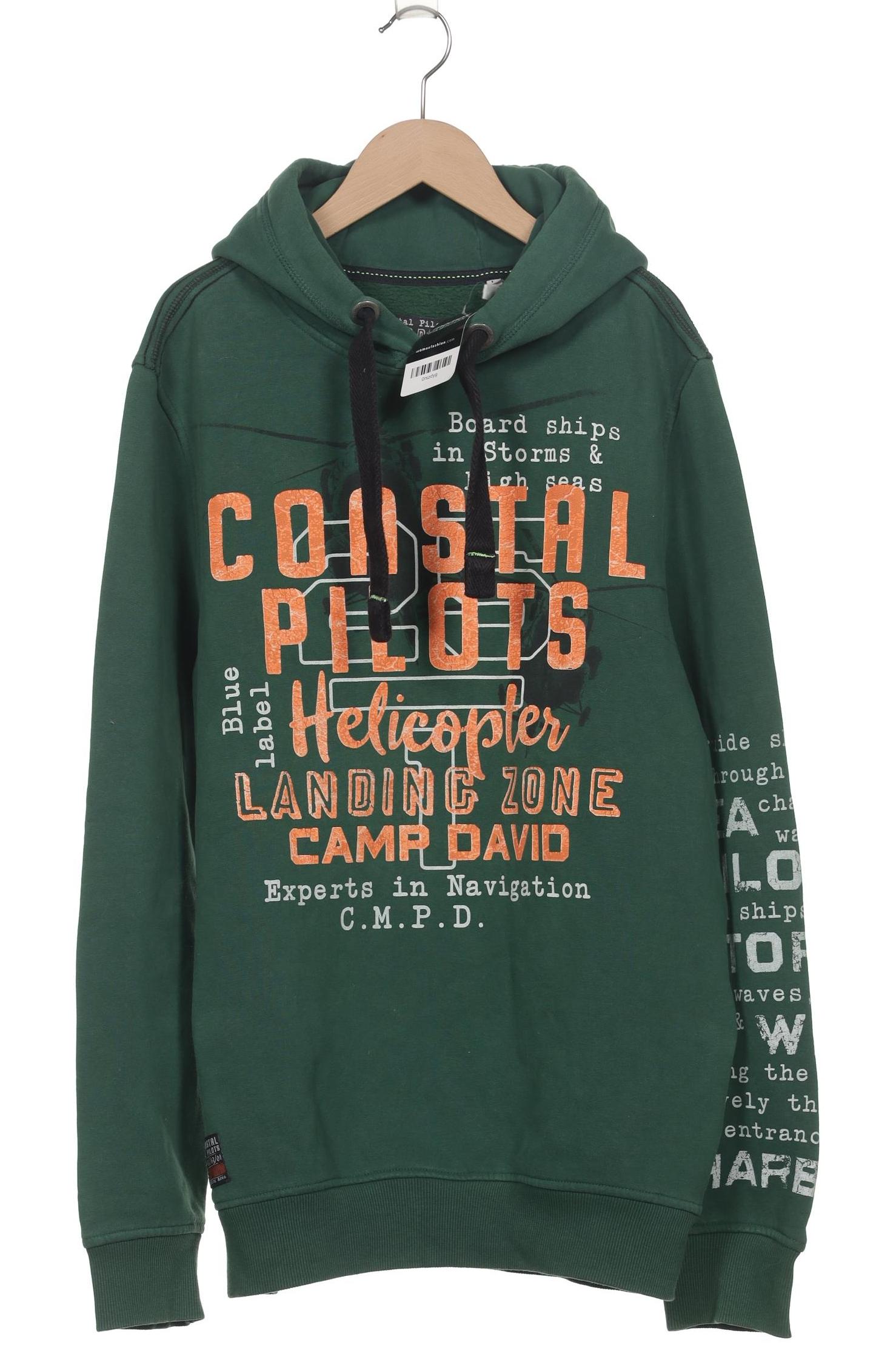 

Camp David Herren Kapuzenpullover, grün, Gr. 52