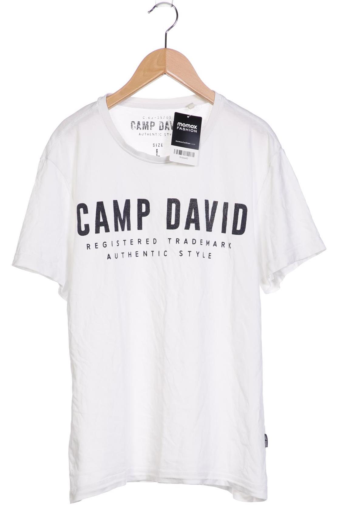 

Camp David Herren T-Shirt, weiß, Gr. 52