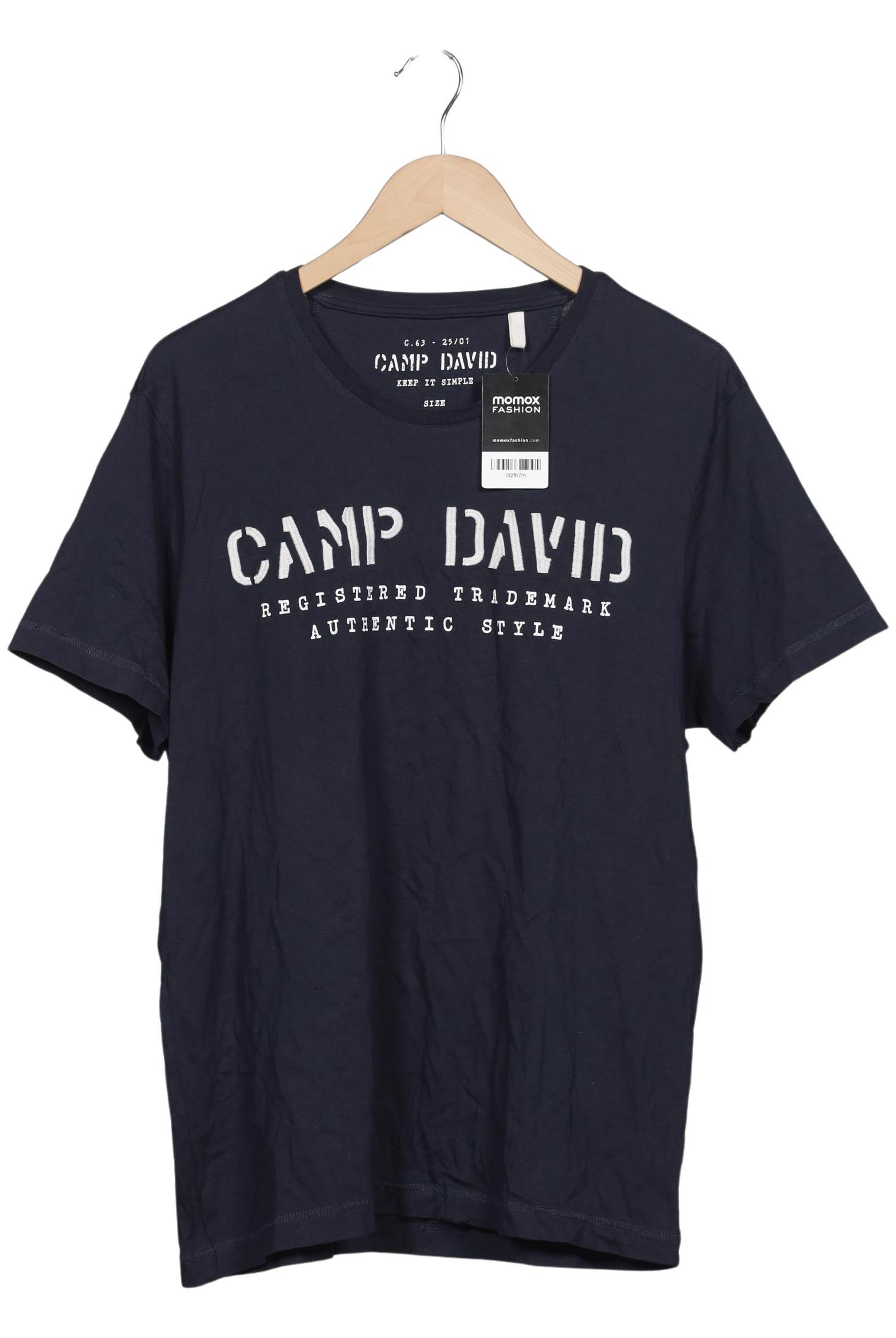 

Camp David Herren T-Shirt, marineblau, Gr. 54