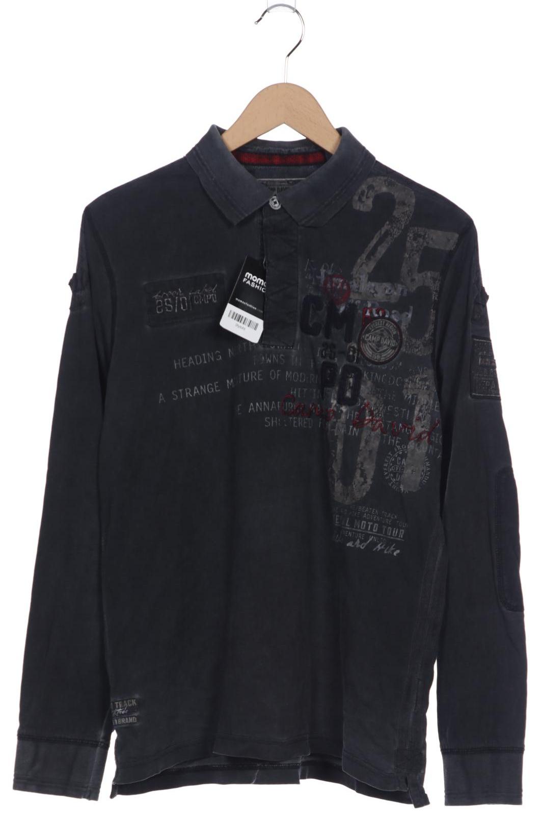 

Camp David Herren Poloshirt, grau, Gr. 48