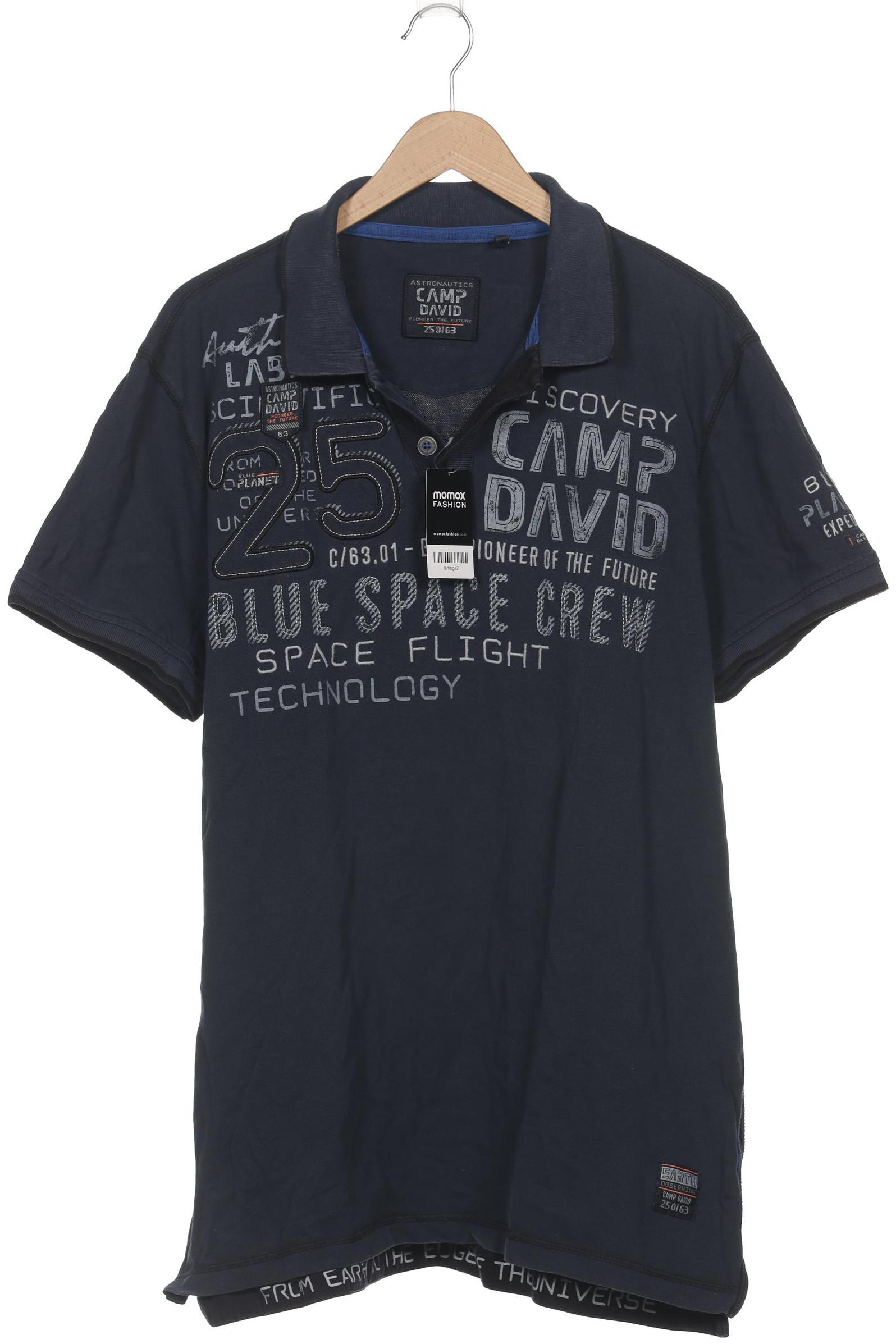 

Camp David Herren Poloshirt, marineblau, Gr. 58