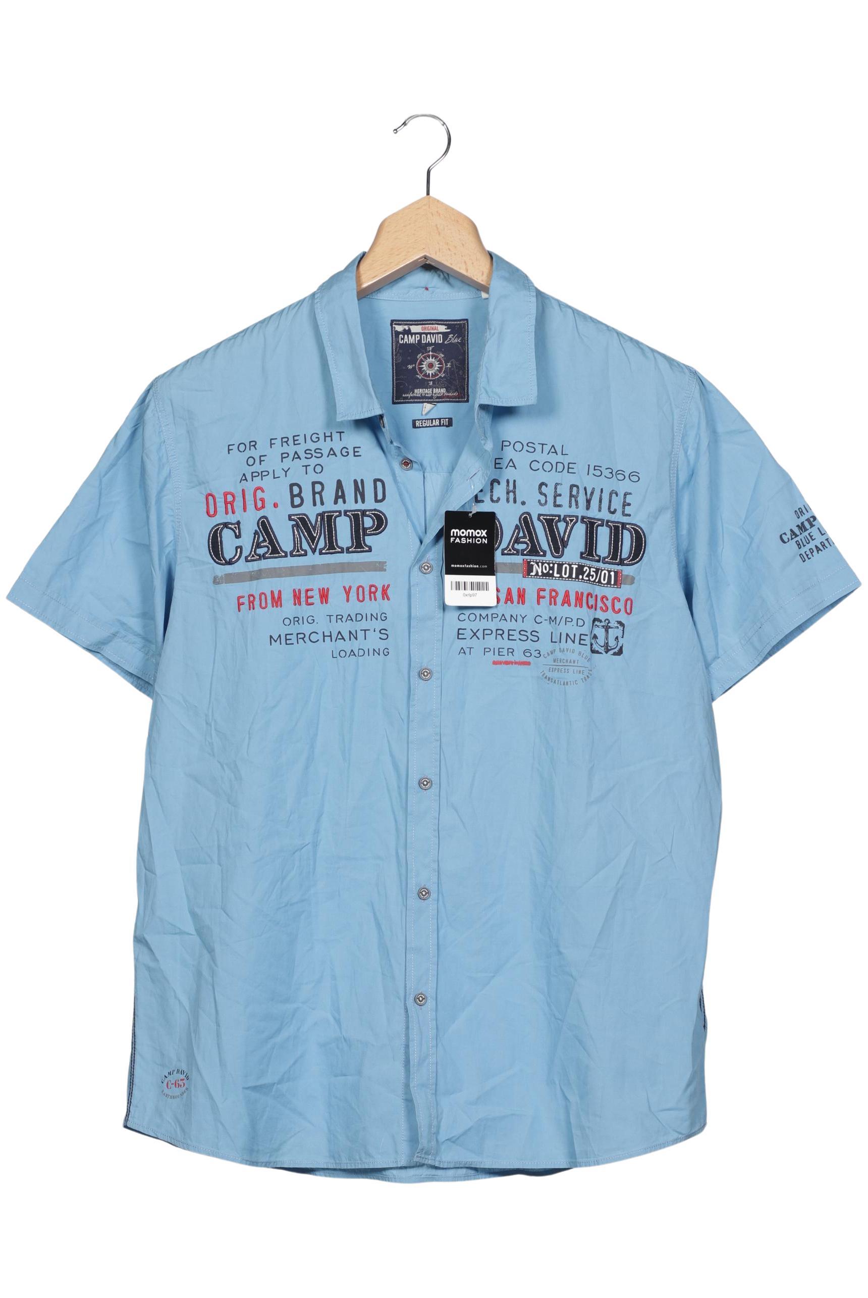 

Camp David Herren Hemd, hellblau, Gr. 56