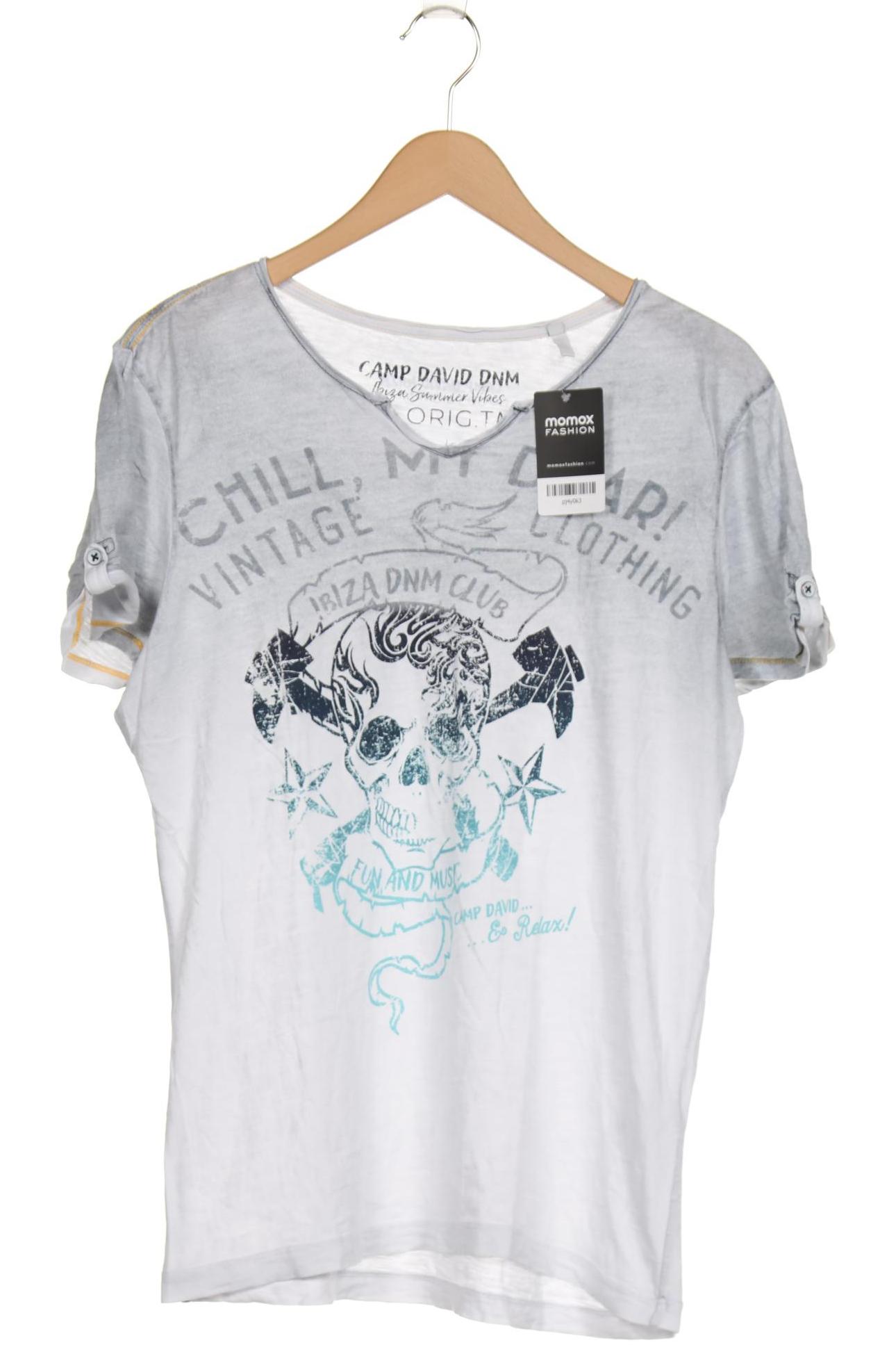 

Camp David Herren T-Shirt, grau