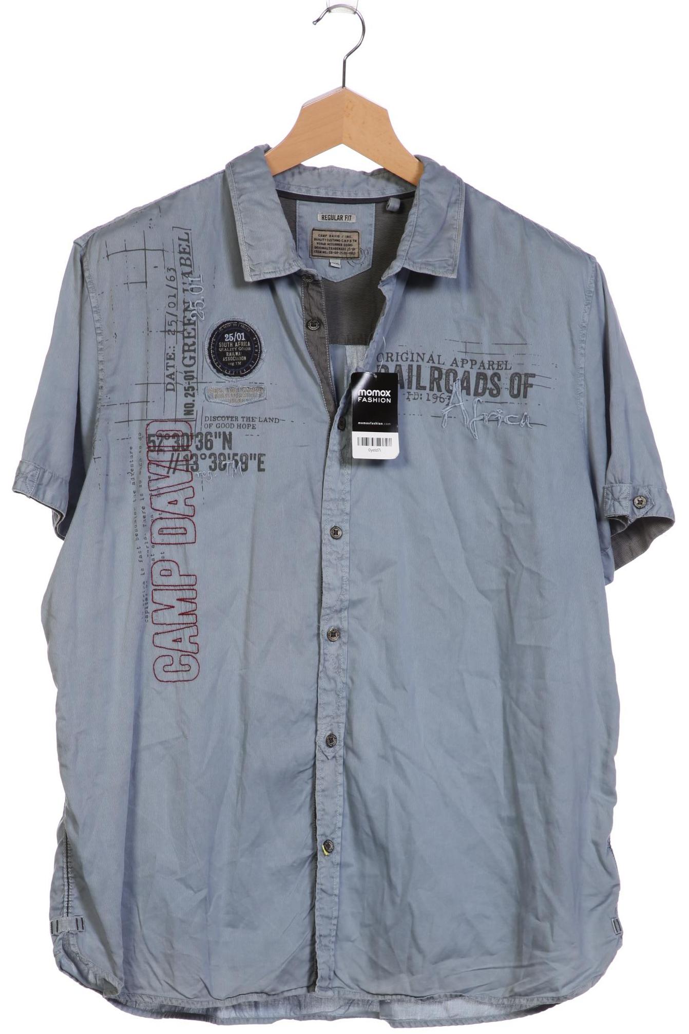 

Camp David Herren Hemd, marineblau, Gr. 58