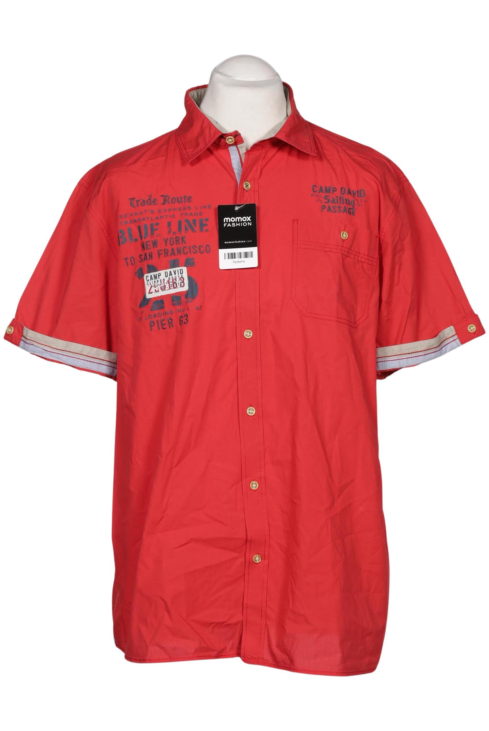 

Camp David Herren Hemd, rot, Gr. 58