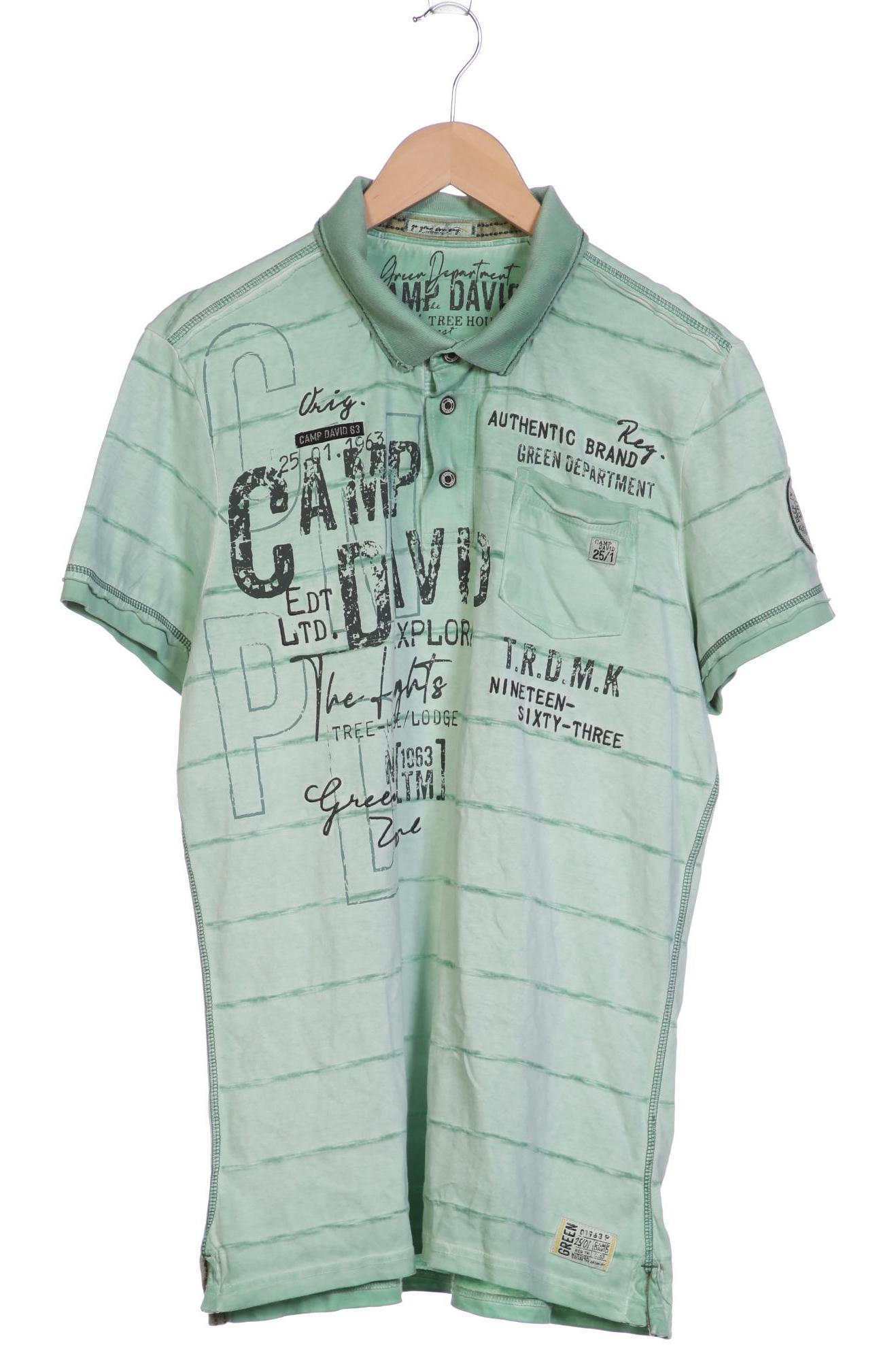 

Camp David Herren Poloshirt, grün, Gr. 52