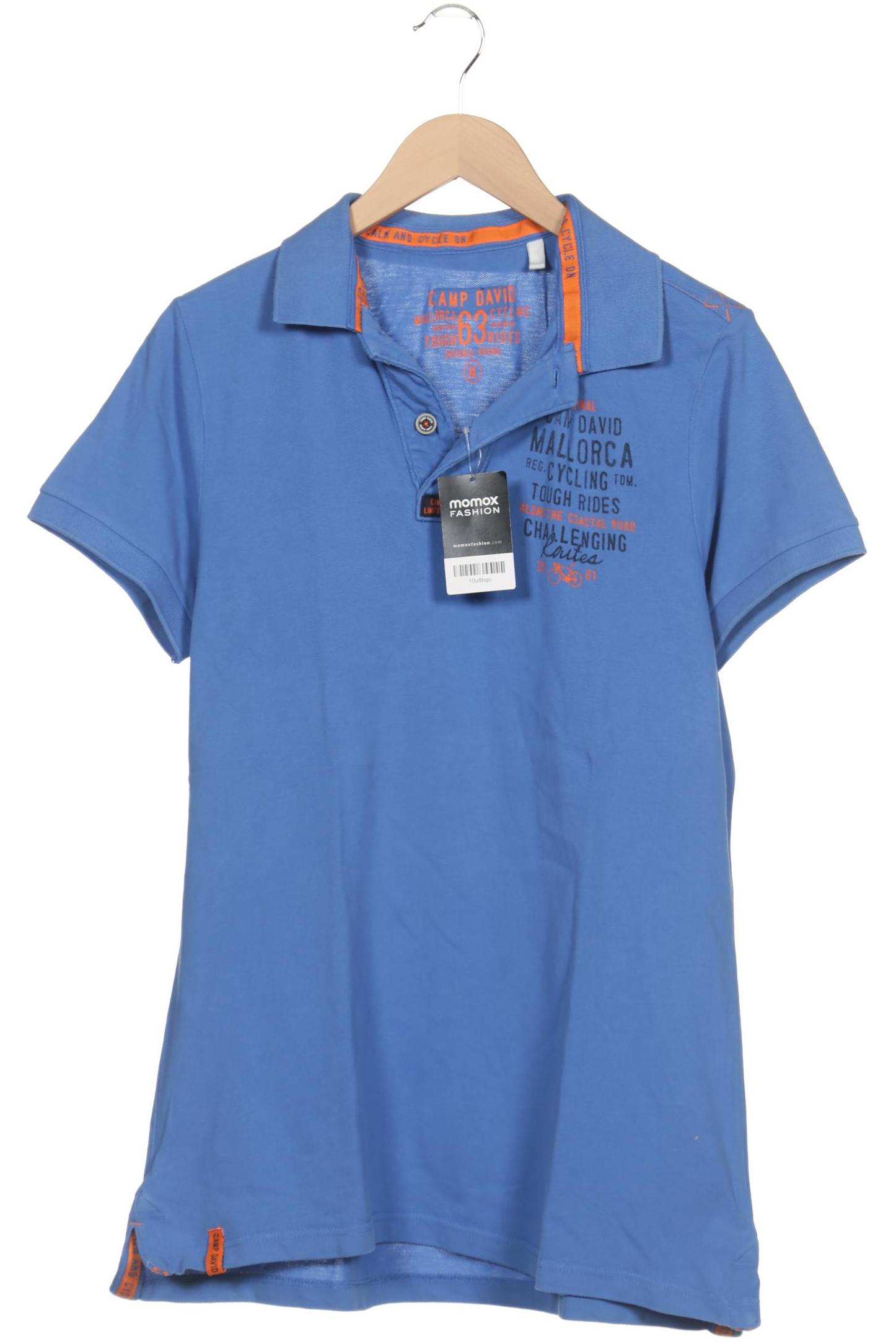 

Camp David Herren Poloshirt, blau, Gr. 48