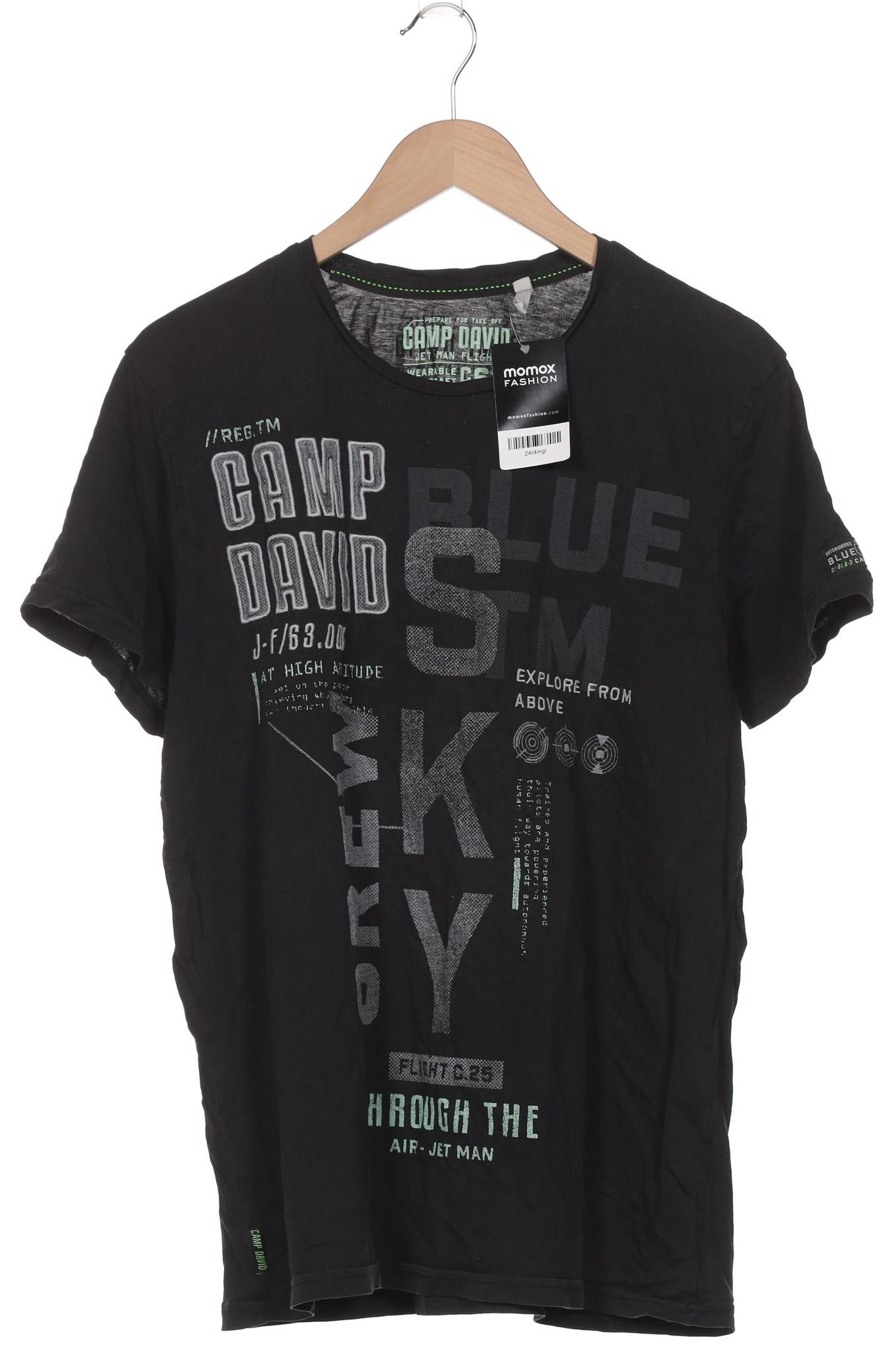 

Camp David Herren T-Shirt, schwarz, Gr. 52