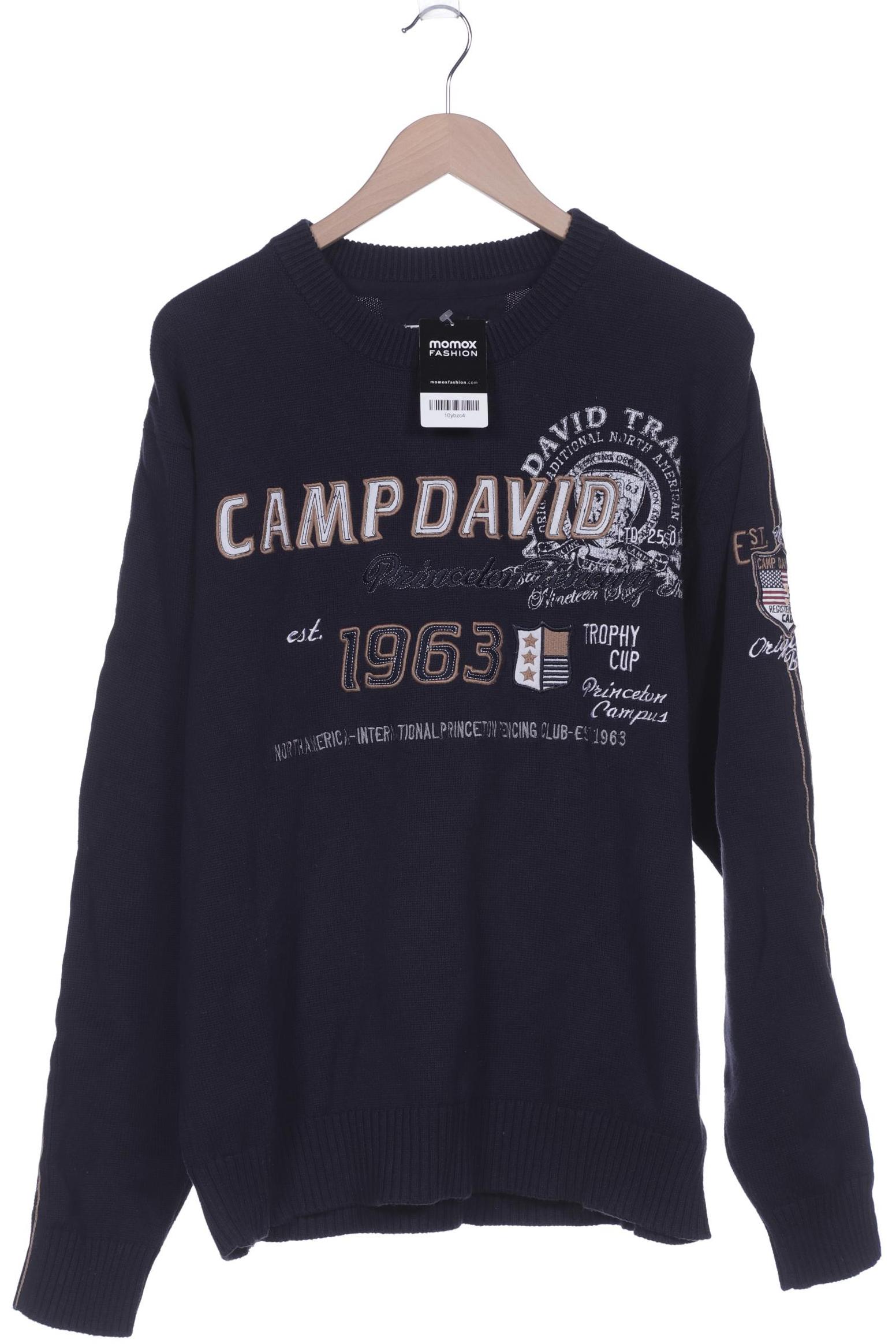 

Camp David Herren Pullover, marineblau