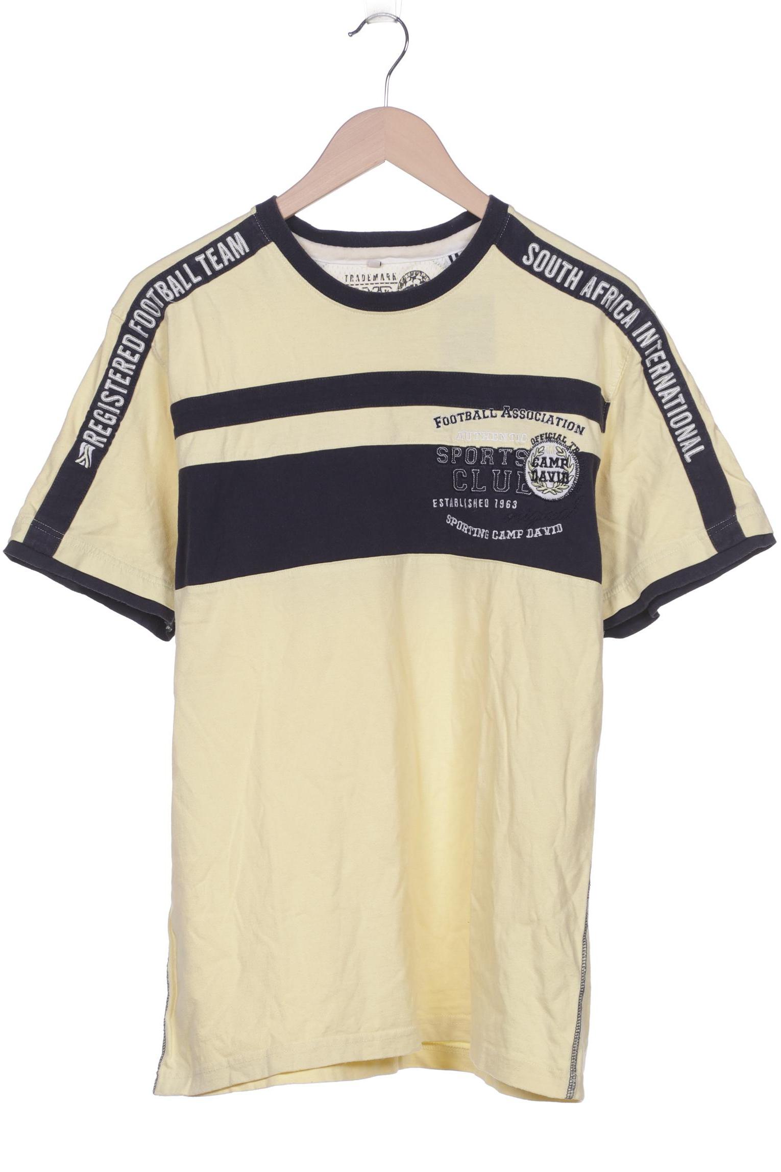 

Camp David Herren T-Shirt, gelb, Gr. 54