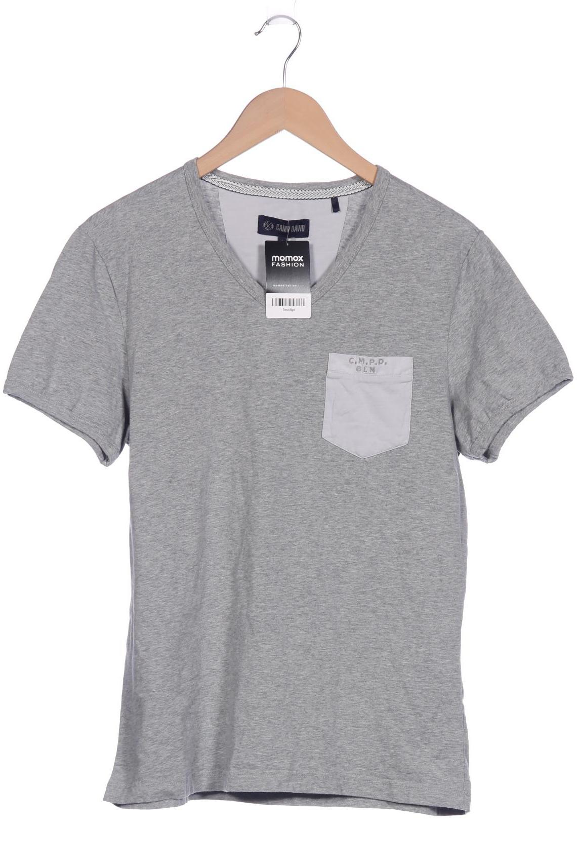 

Camp David Herren T-Shirt, grau, Gr. 52