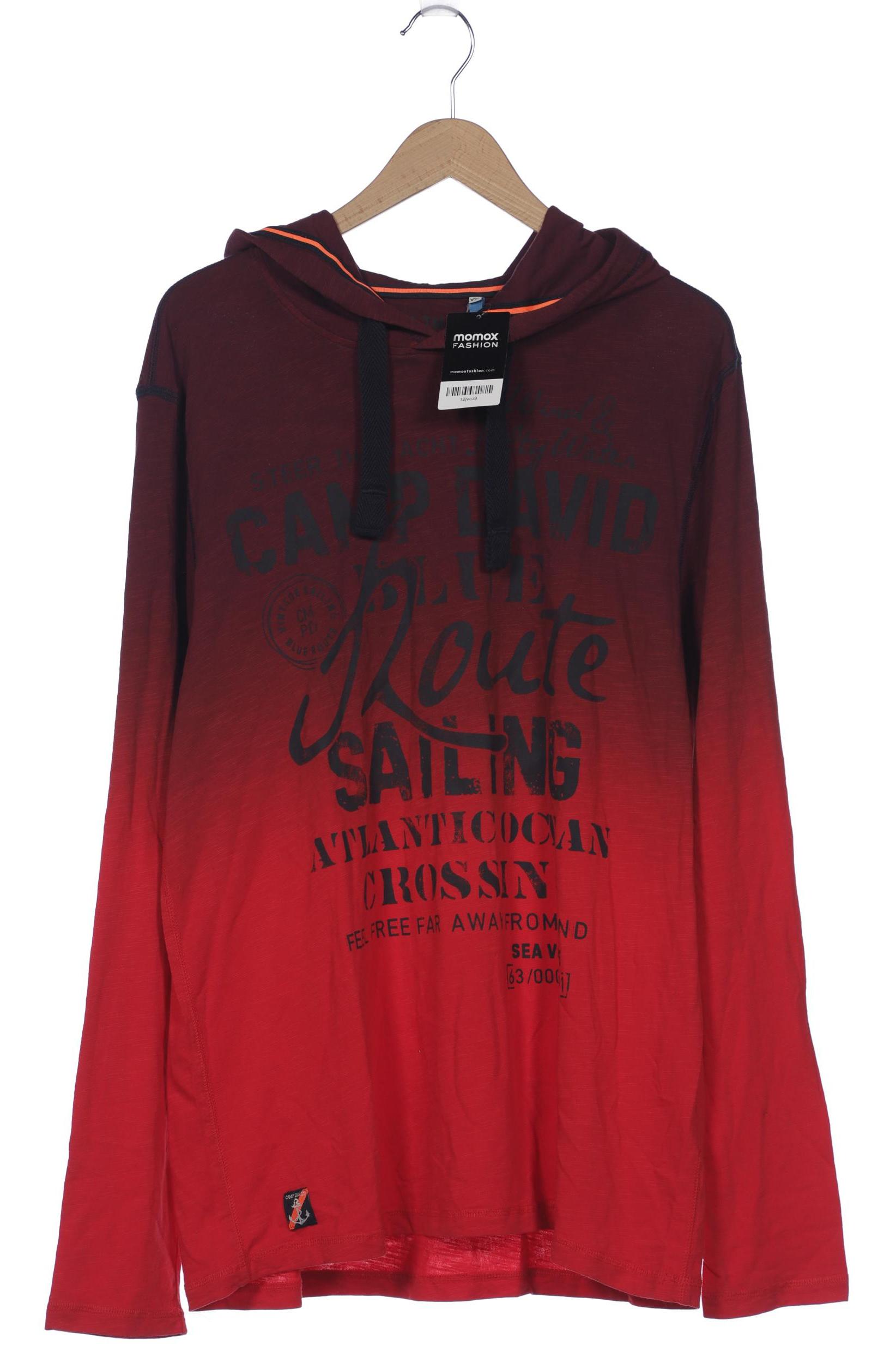 

Camp David Herren Kapuzenpullover, rot