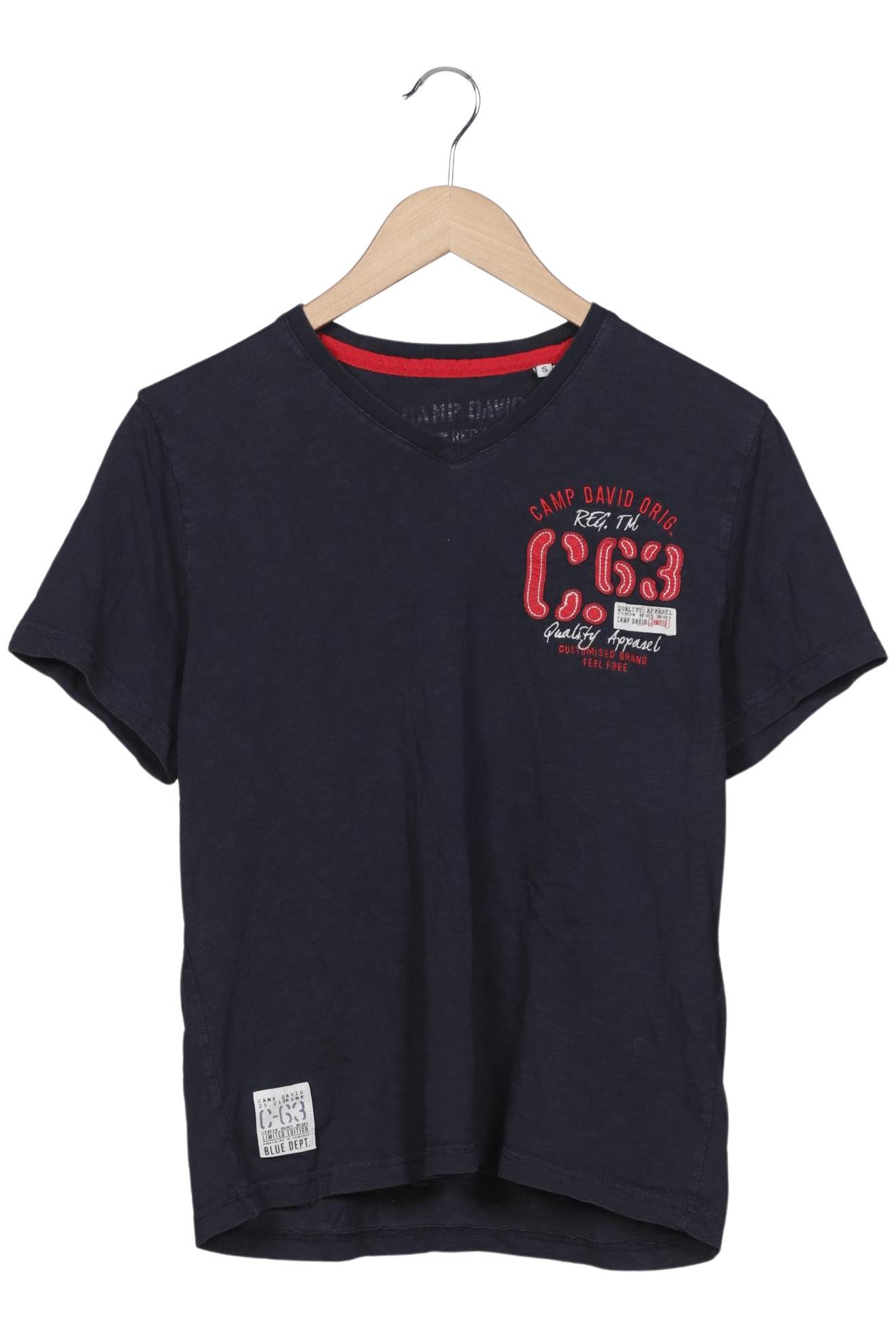 

Camp David Herren T-Shirt, marineblau, Gr. 46