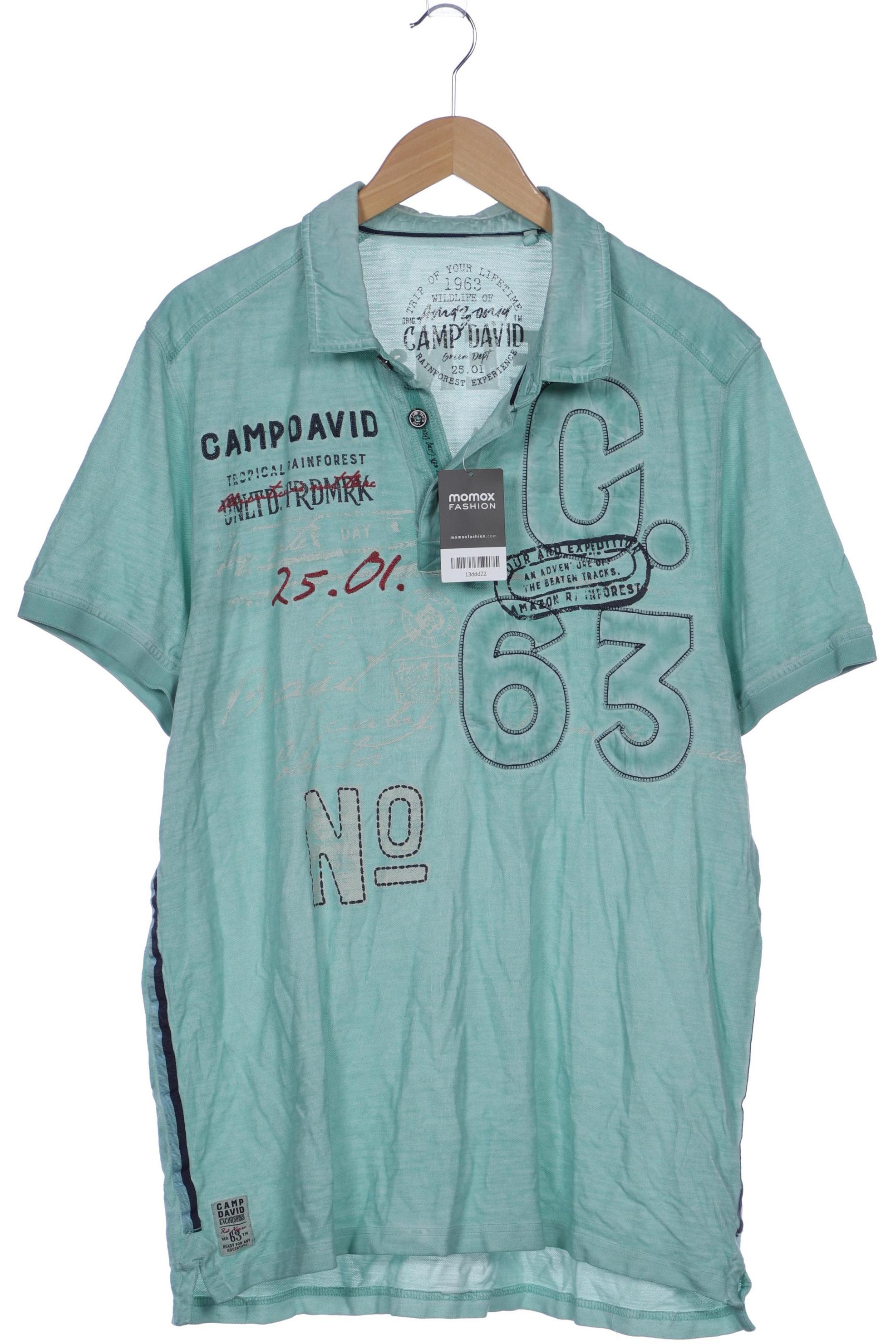 

Camp David Herren Poloshirt, grün, Gr. 58