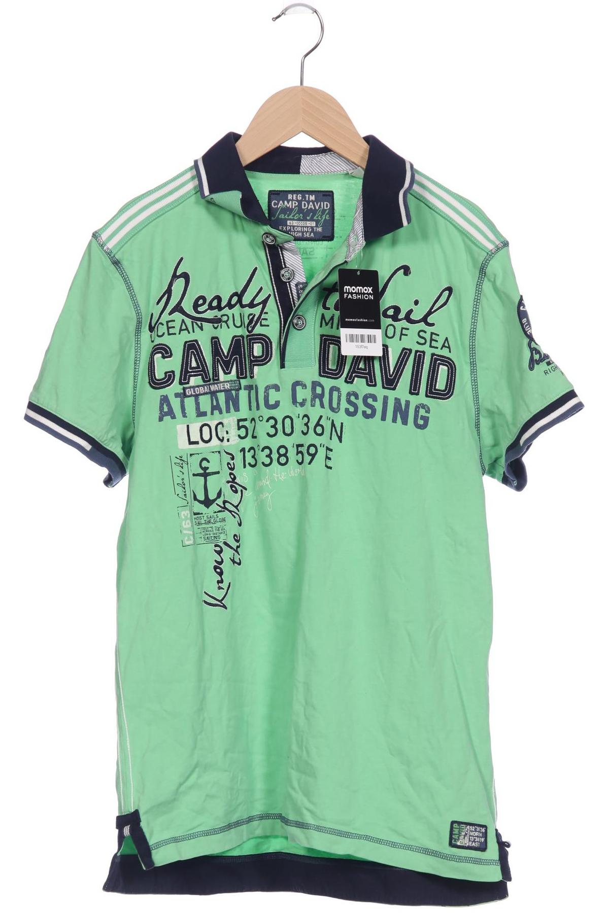 

Camp David Herren Poloshirt, hellgrün, Gr. 48