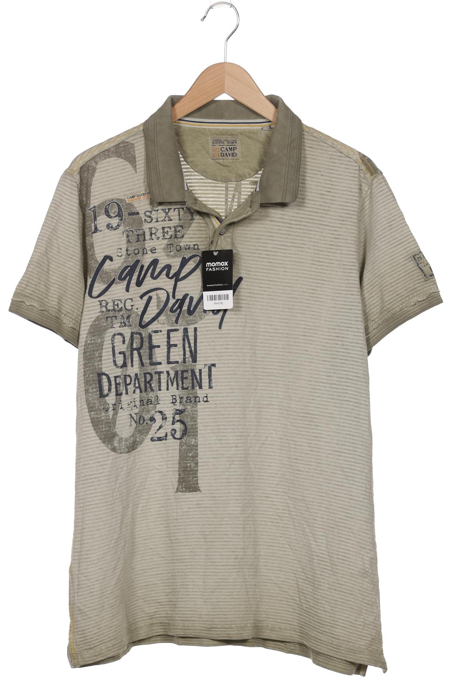 

Camp David Herren Poloshirt, grün, Gr. 56