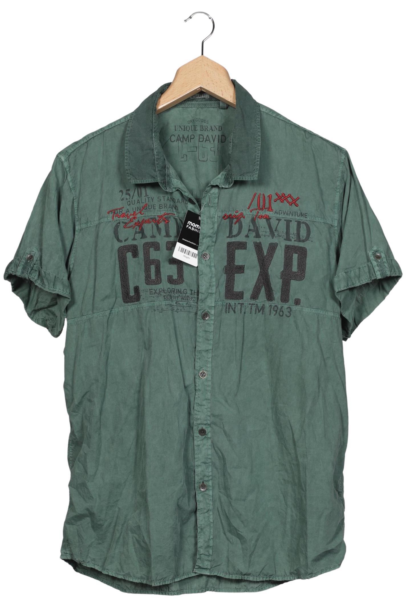 

Camp David Herren Hemd, grün, Gr. 58