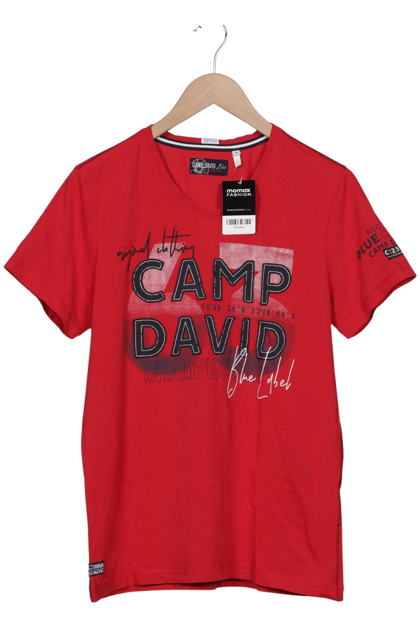 

Camp David Herren T-Shirt, rot, Gr. 46