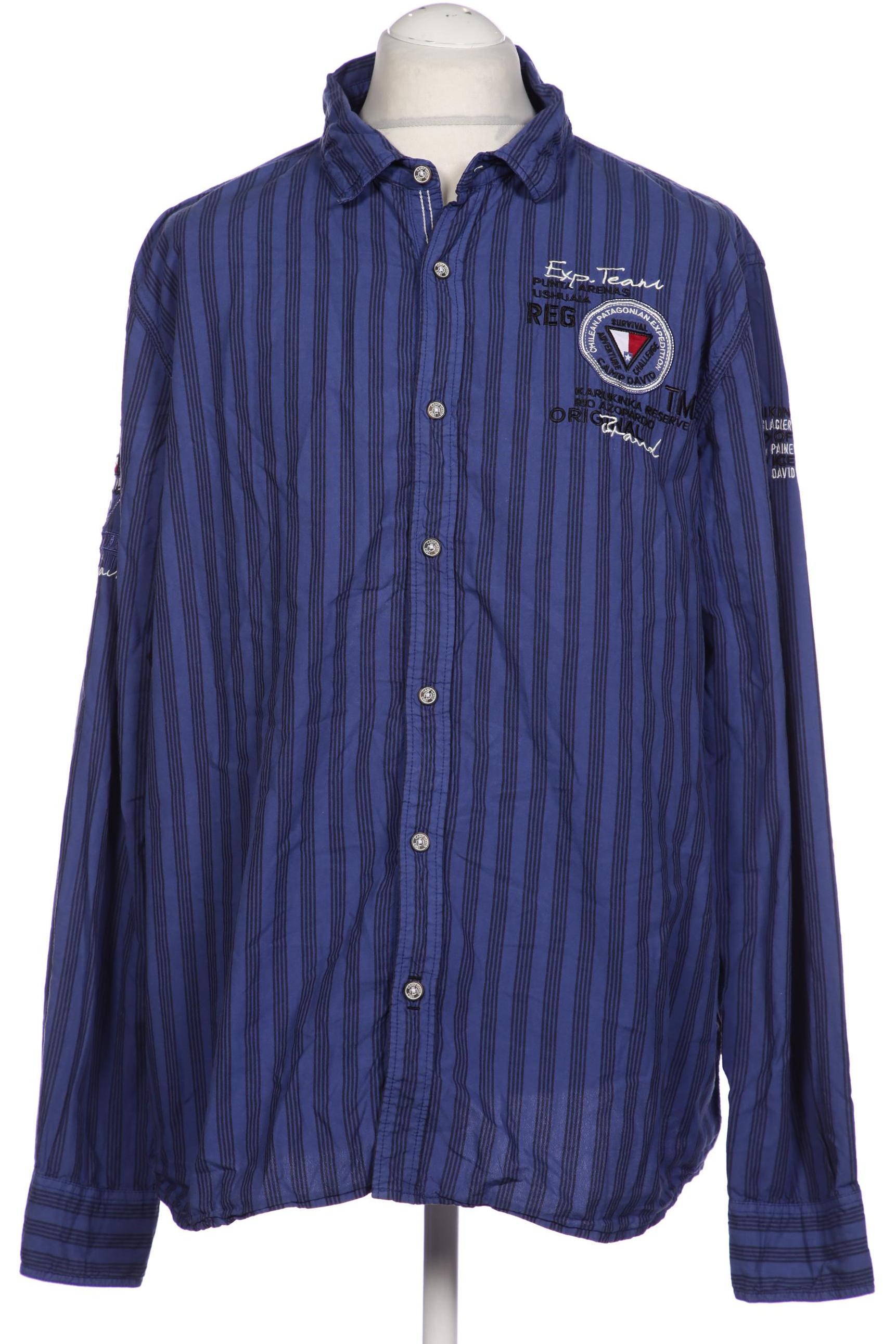 

Camp David Herren Hemd, blau, Gr. 56