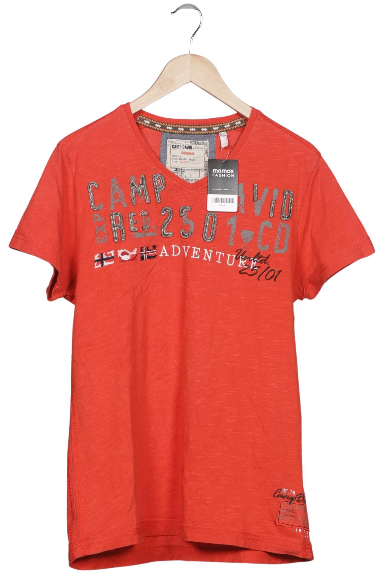 

Camp David Herren T-Shirt, rot, Gr. 48