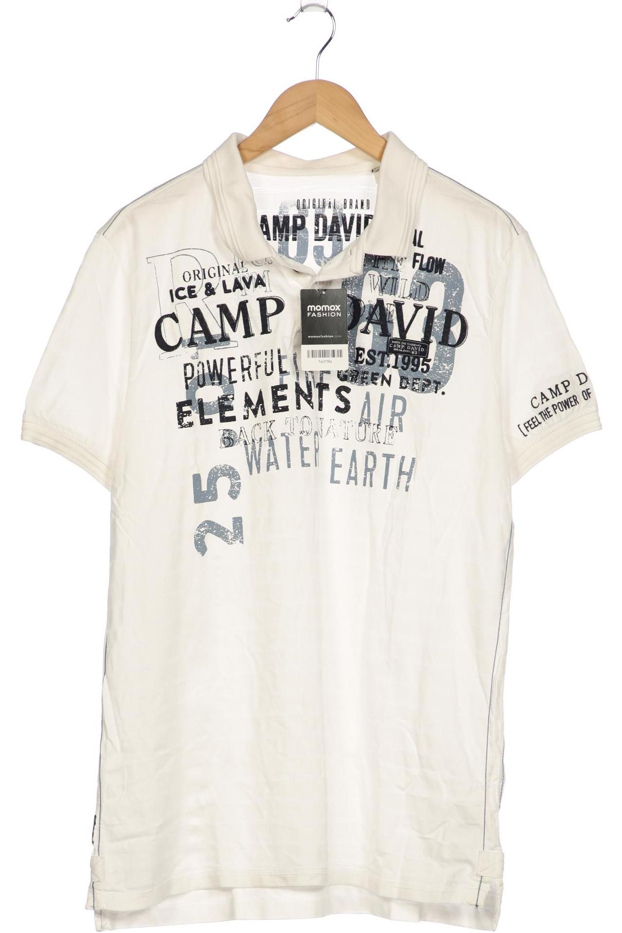 

Camp David Herren Poloshirt, weiß, Gr. 54
