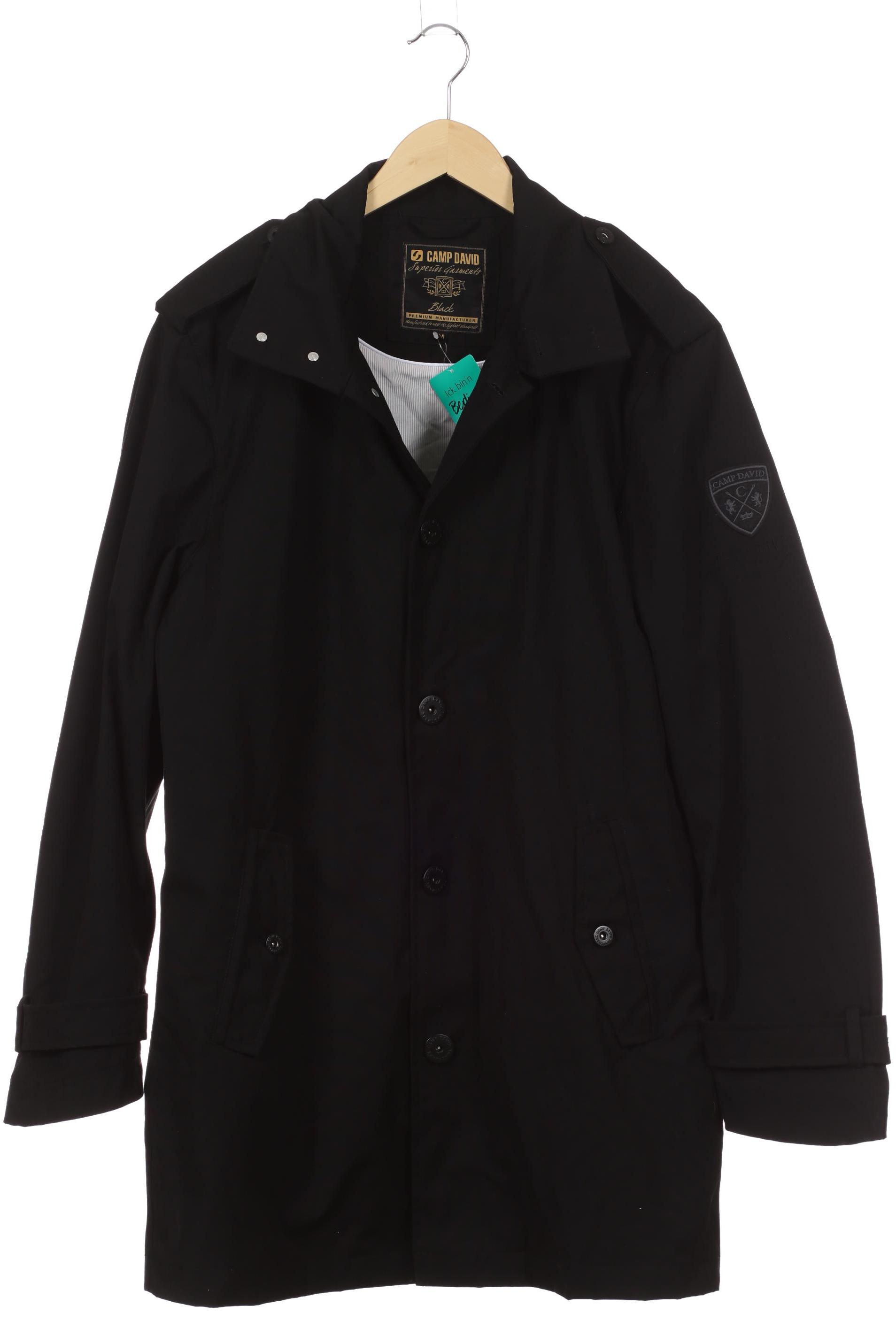 Thumbnail - Camp David Herren Mantel, schwarz, Gr.