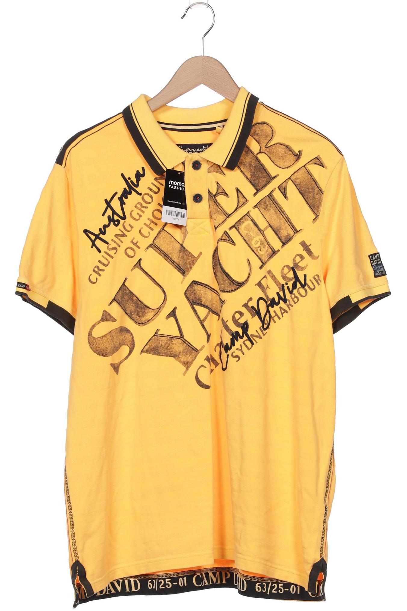 

Camp David Herren Poloshirt, orange, Gr. 56