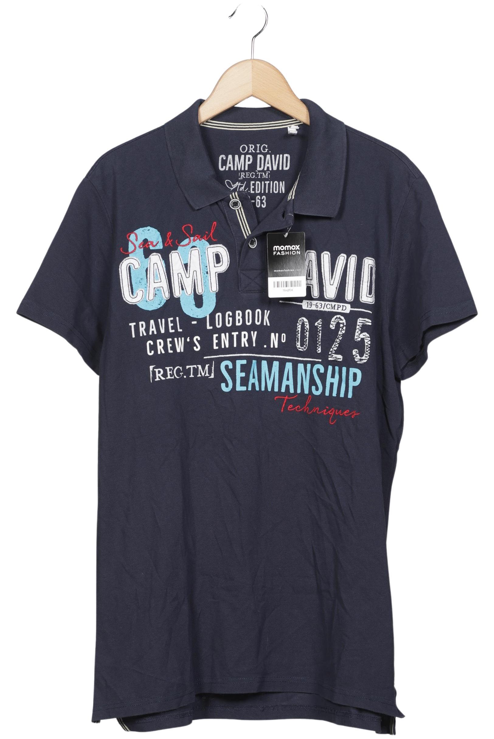

Camp David Herren Poloshirt, marineblau, Gr. 54