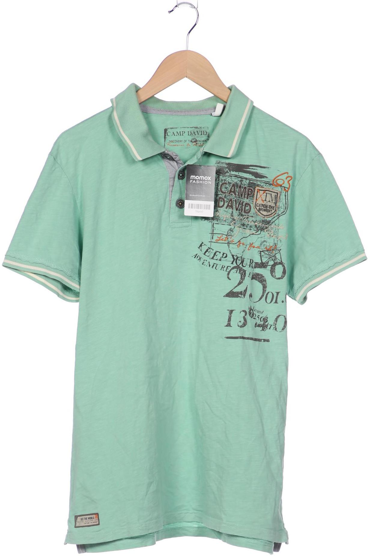 

Camp David Herren Poloshirt, hellgrün, Gr. 52