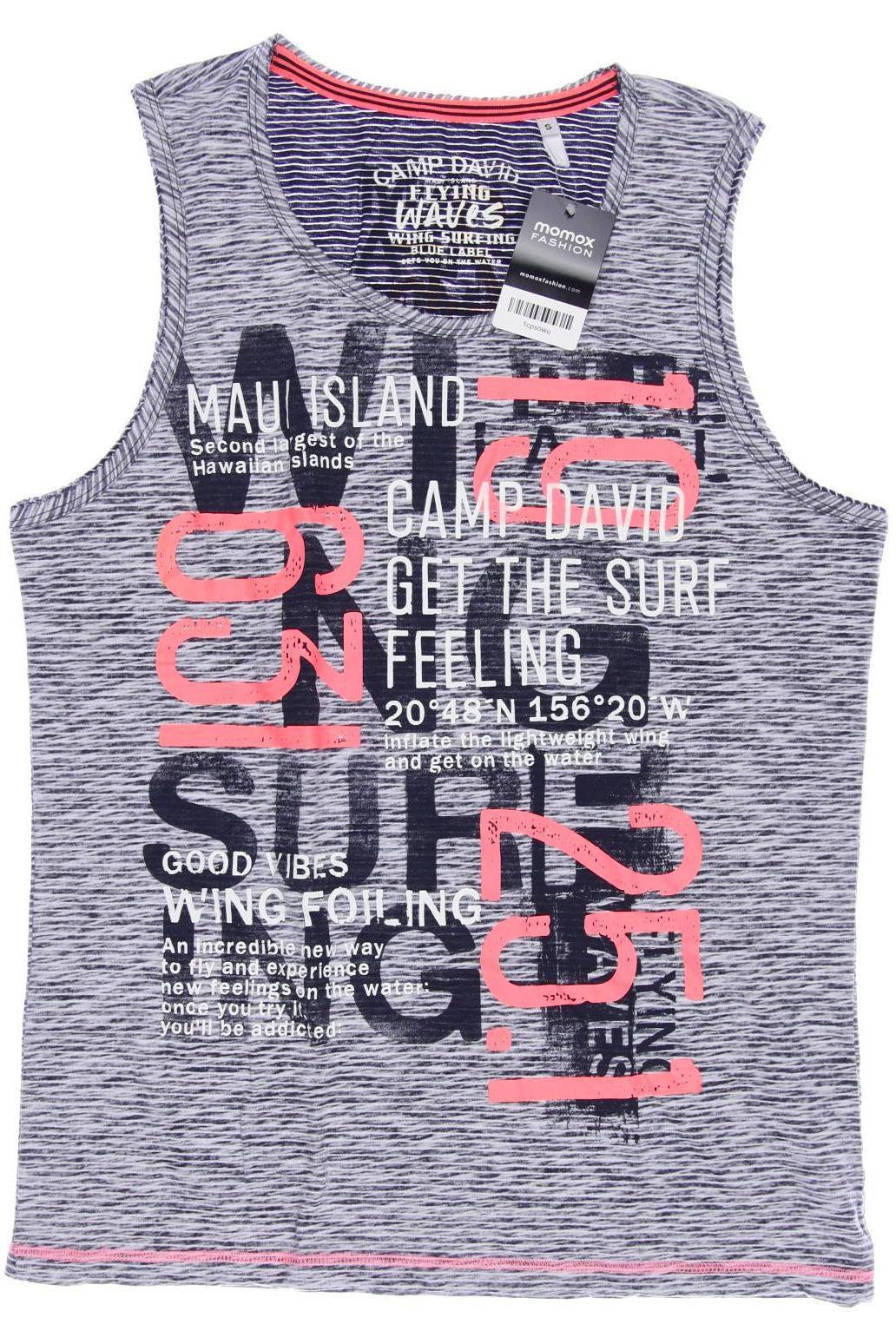 

Camp David Herren T-Shirt, grau