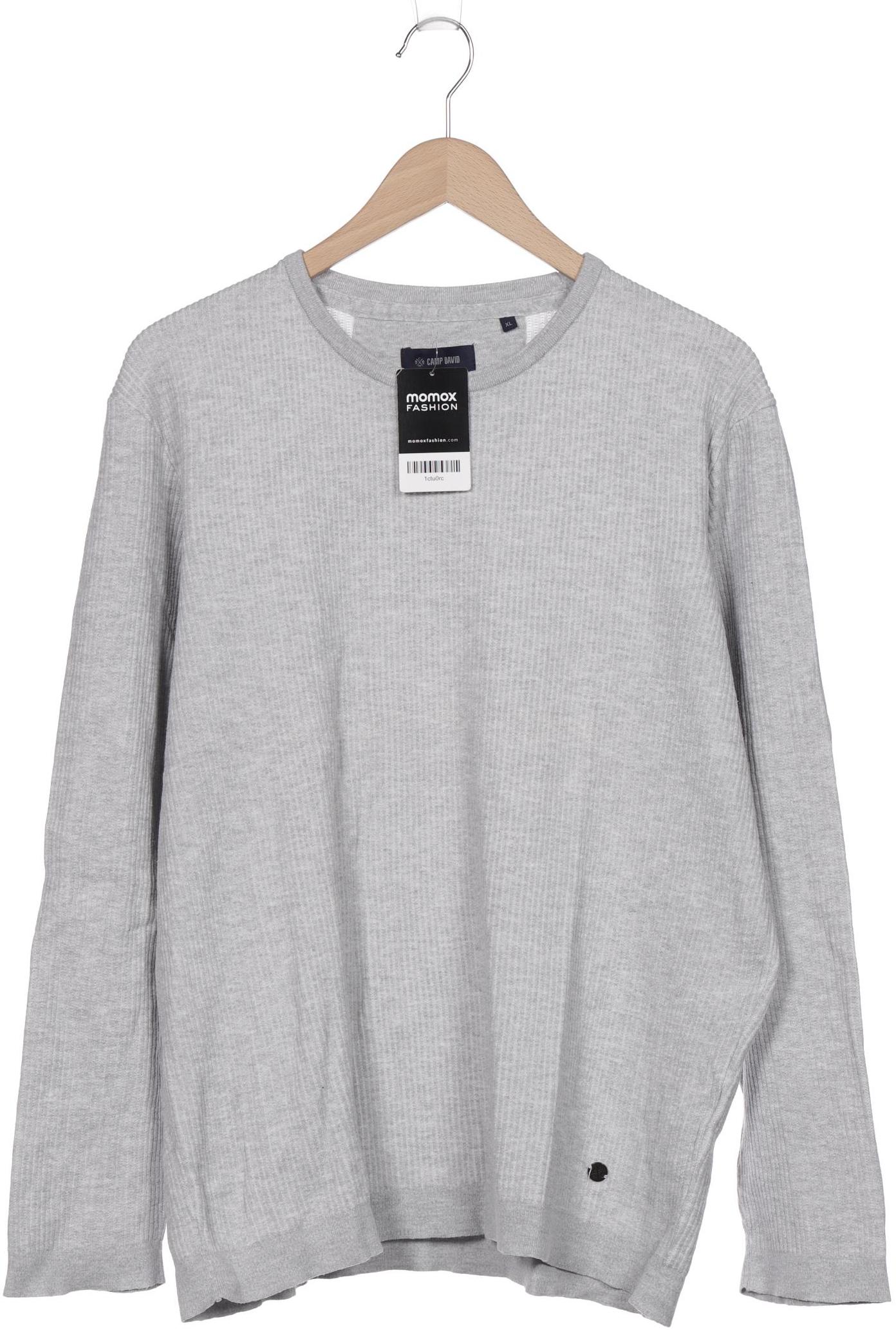 

Camp David Herren Pullover, grau