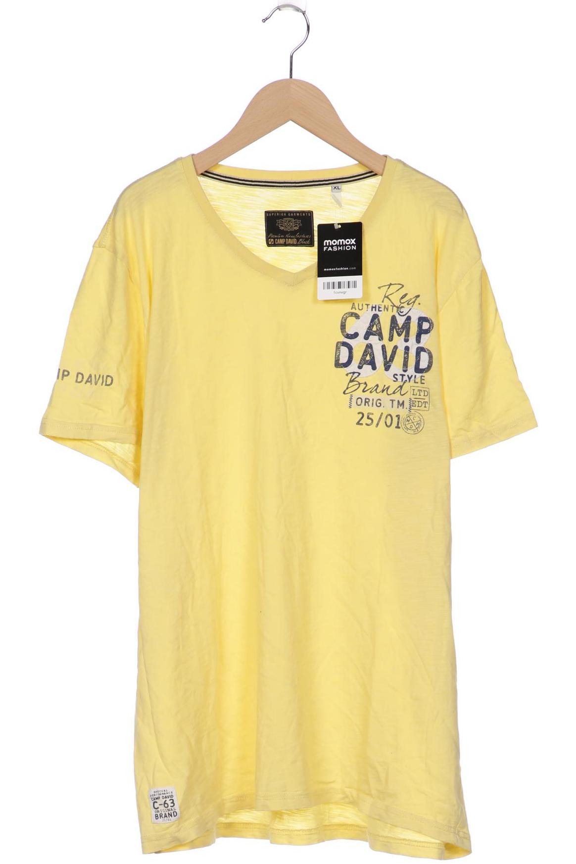 

Camp David Herren T-Shirt, gelb