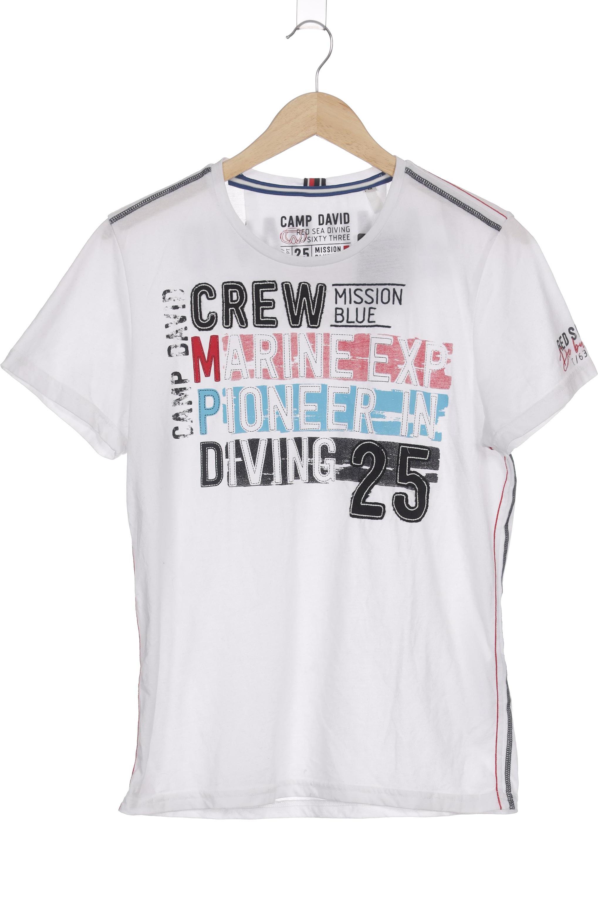 

Camp David Herren T-Shirt, weiß, Gr.