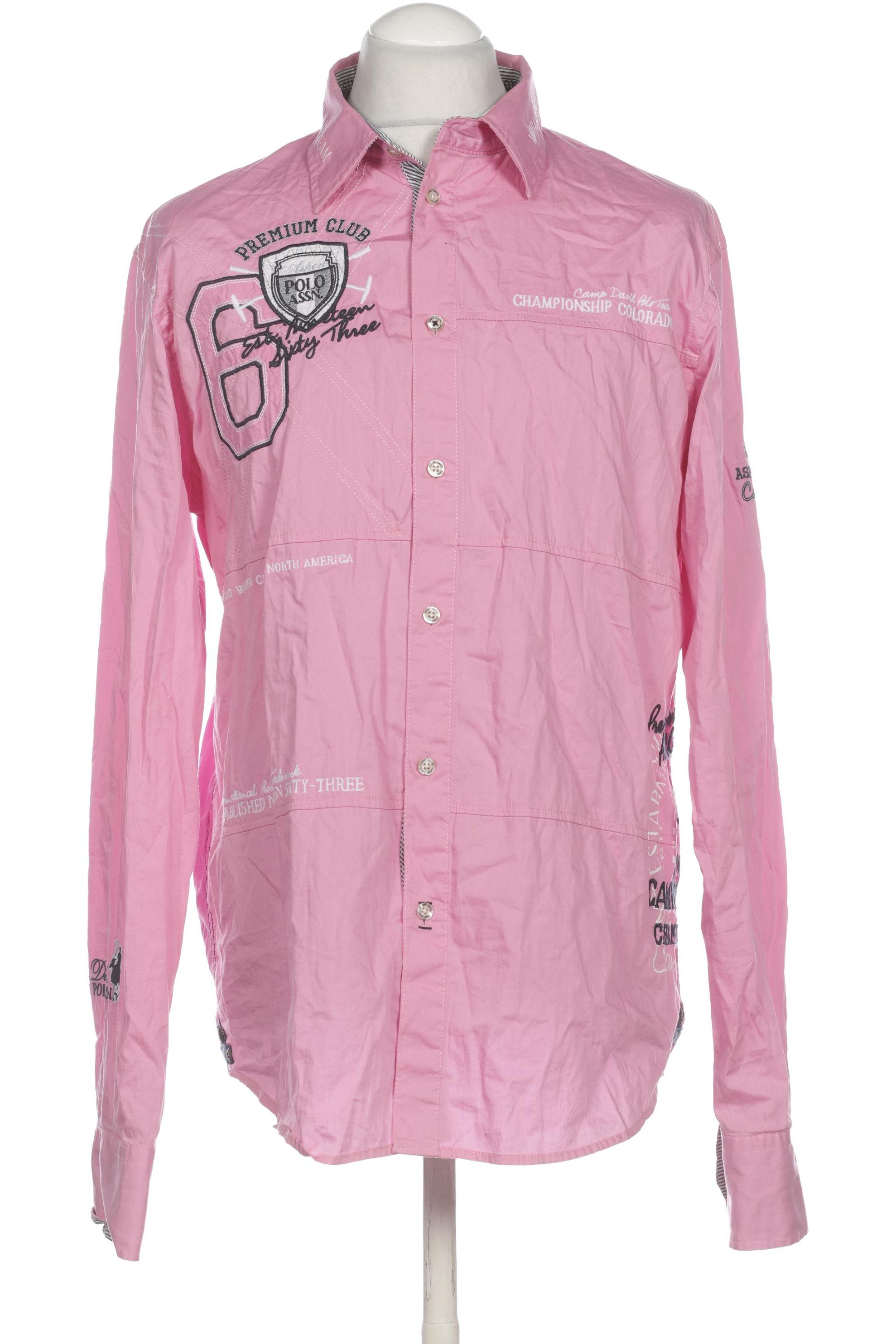 

Camp David Herren Hemd, pink, Gr.