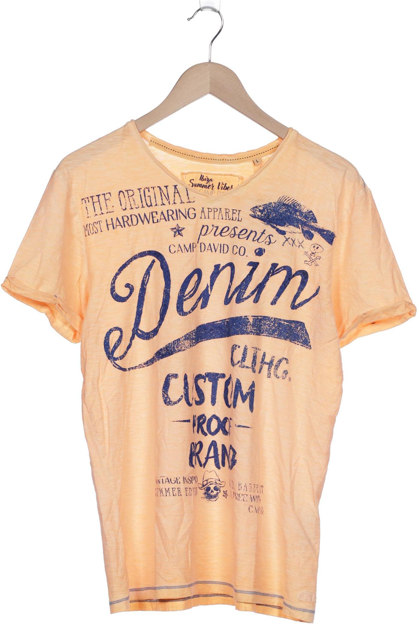 

Camp David Herren T-Shirt, orange